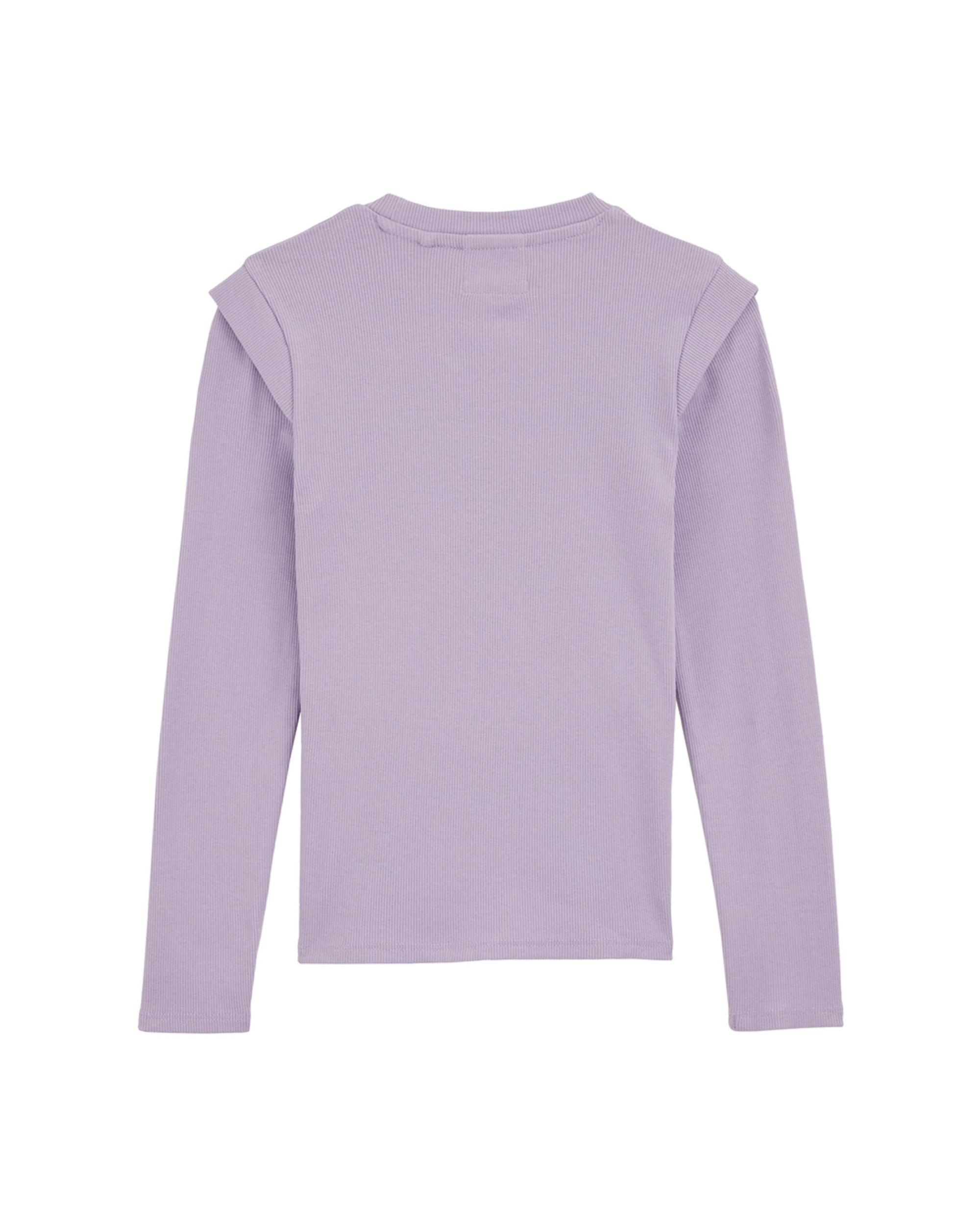 WE Fashion Marškinėliai levandų spalva