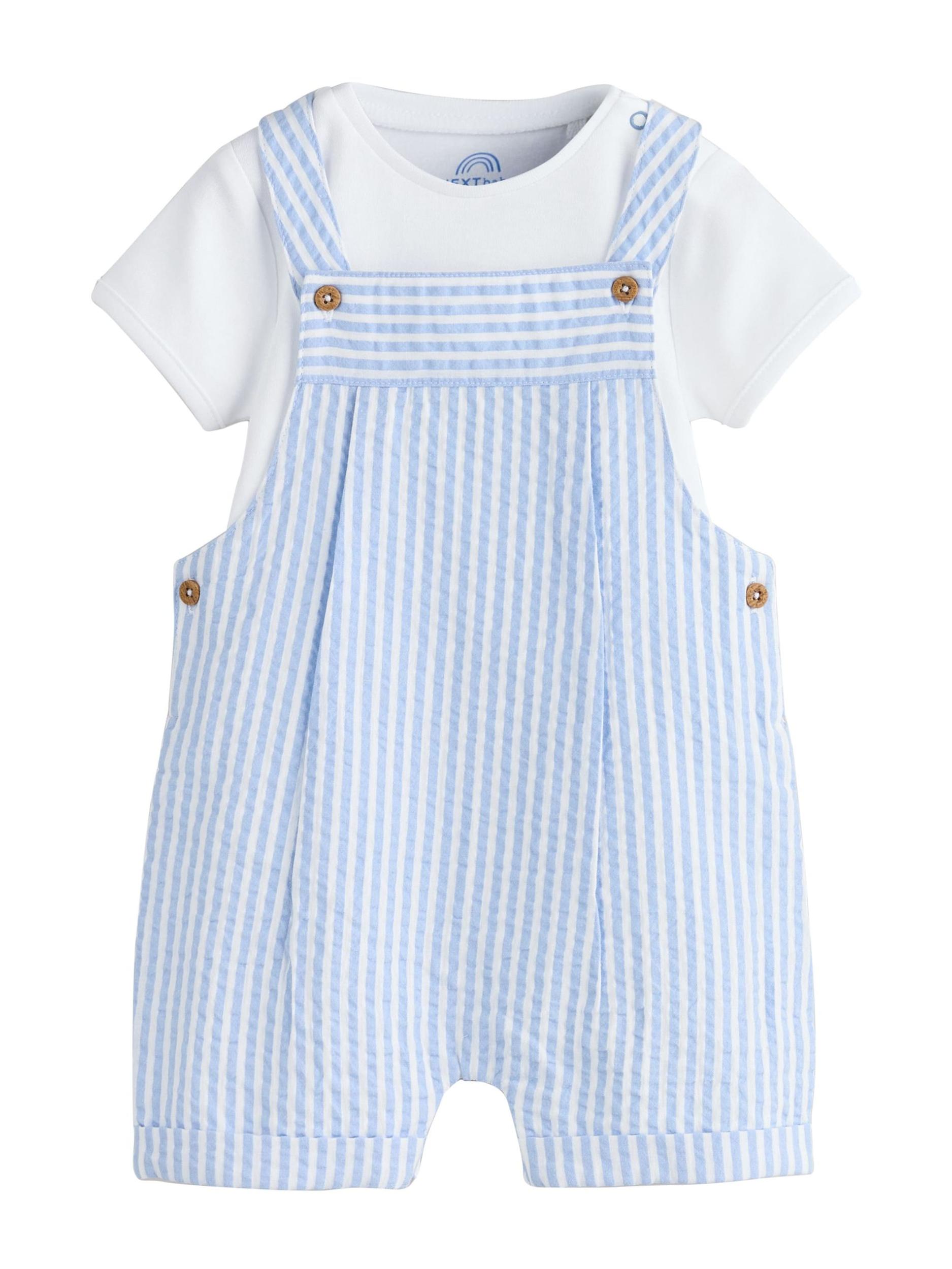 Next Rinkinys šviesiai mėlyna / balta