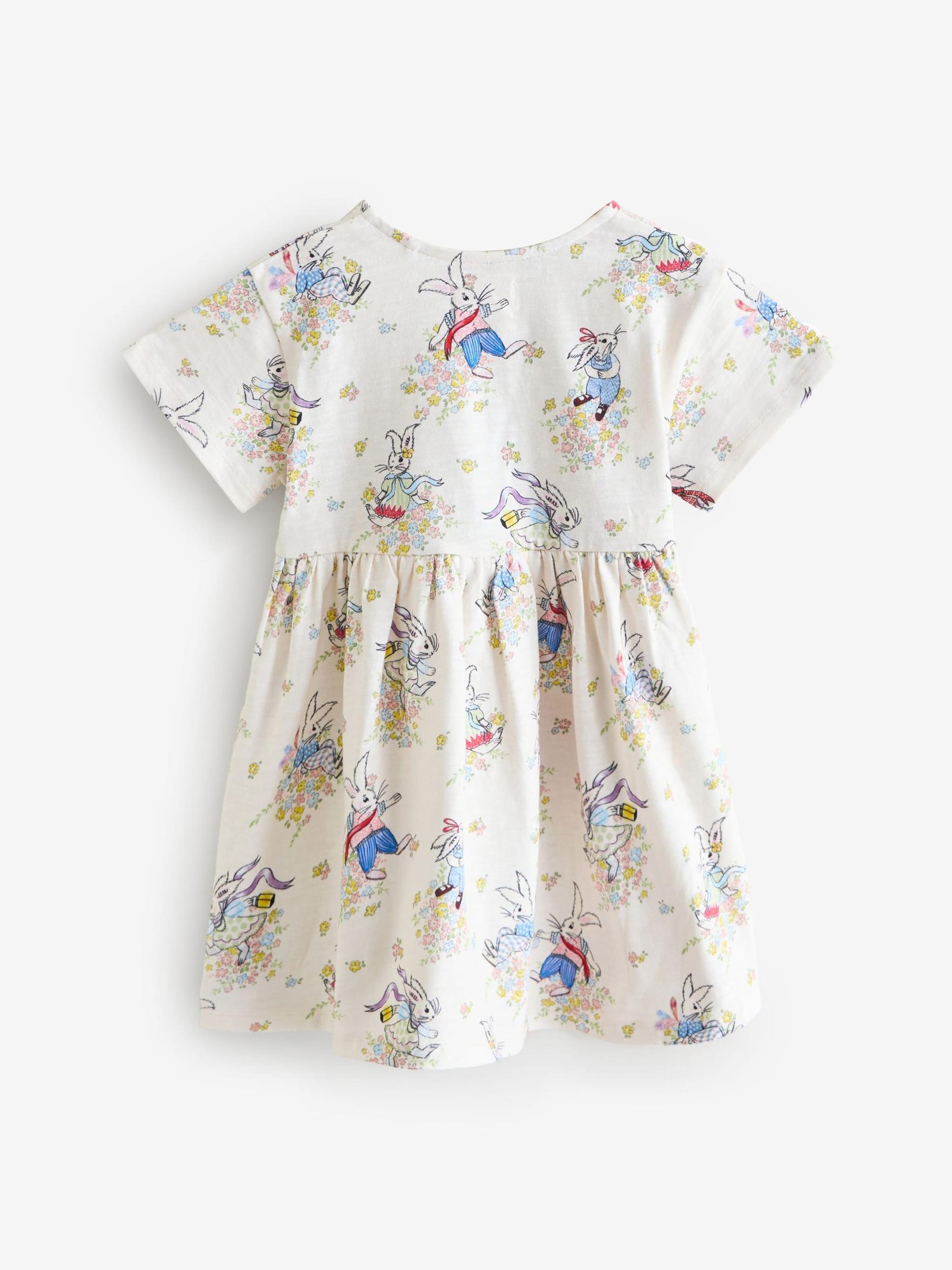 Next Suknelė kremo / šviesiai mėlyna / šviesiai žalia / raudona