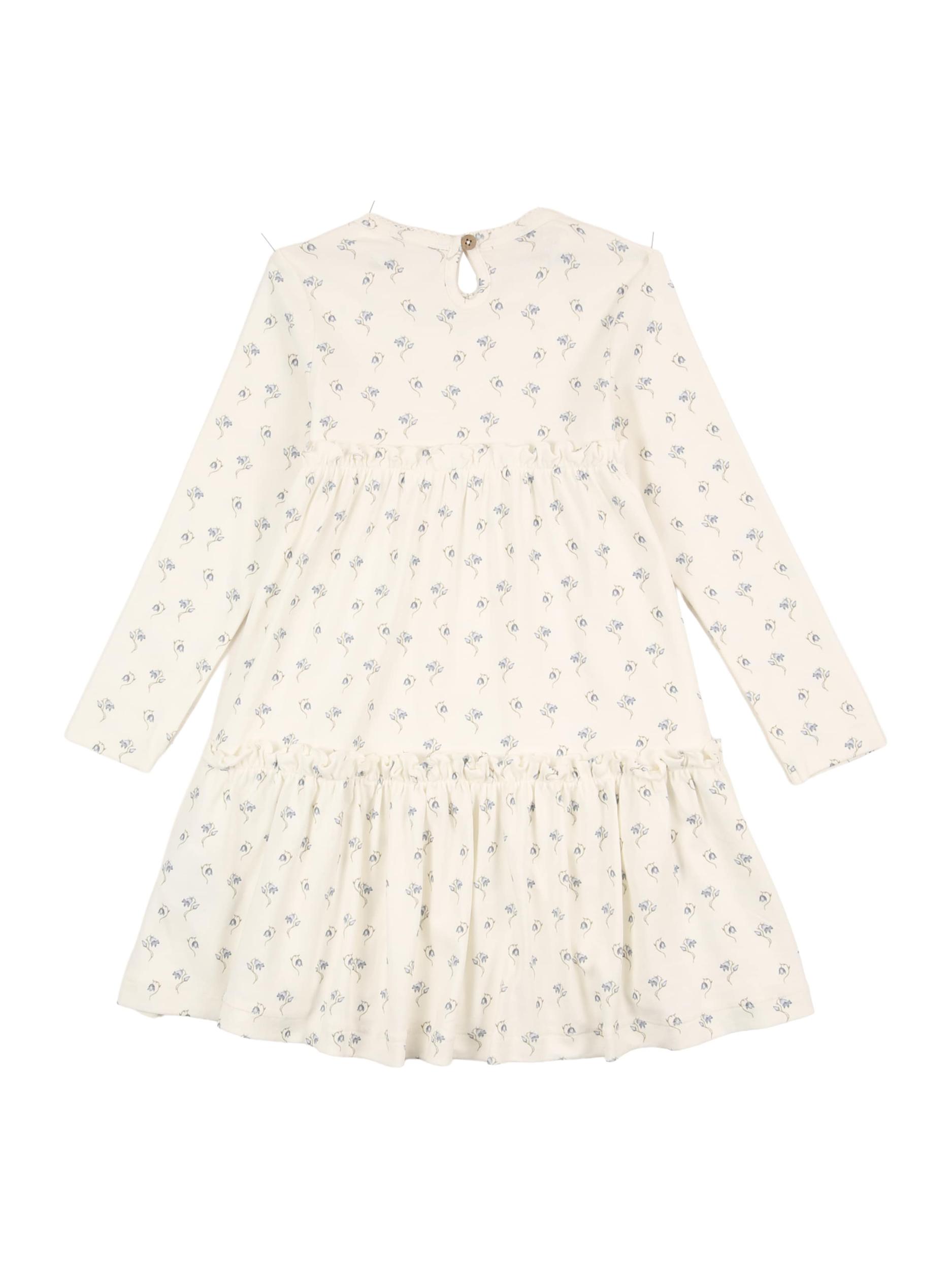 Lil'Atelier Suknelė 'NMFGAYO SEL' šviesiai mėlyna / alyvuogių spalva / natūrali balta