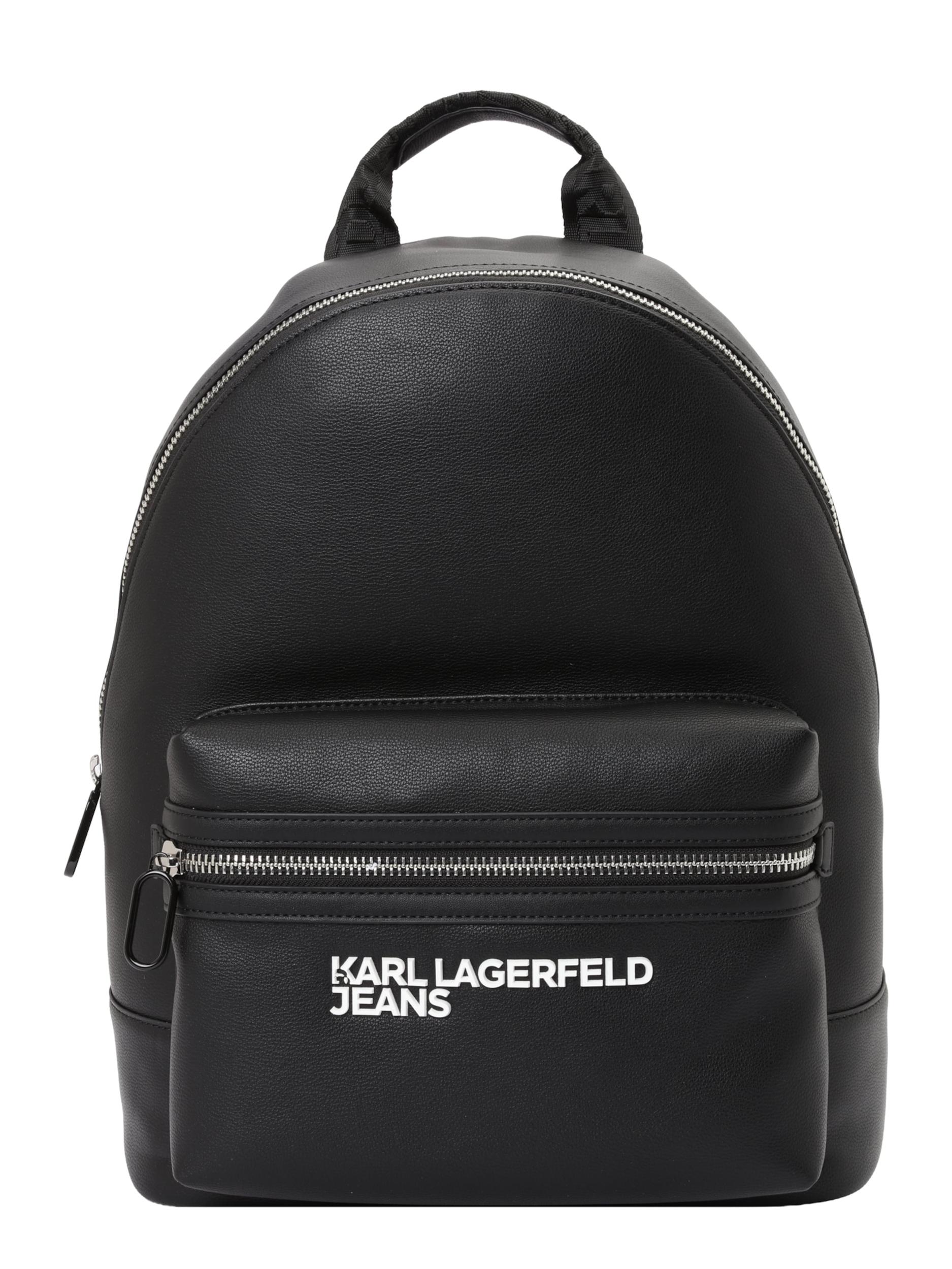 KARL LAGERFELD JEANS Kuprinė 'ESSENTIAL' juoda