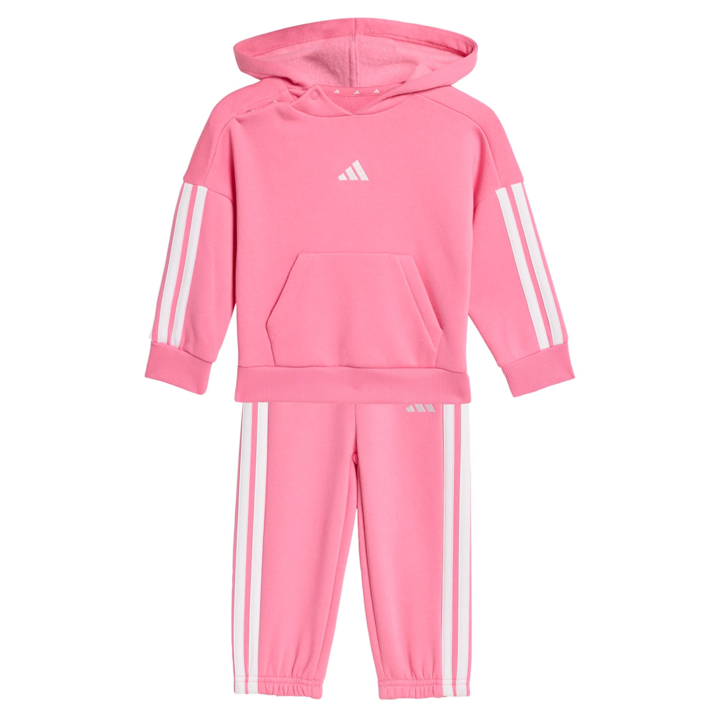 ADIDAS SPORTSWEAR Treniruočių kostiumas 'Essentials' šviesiai rožinė / balta