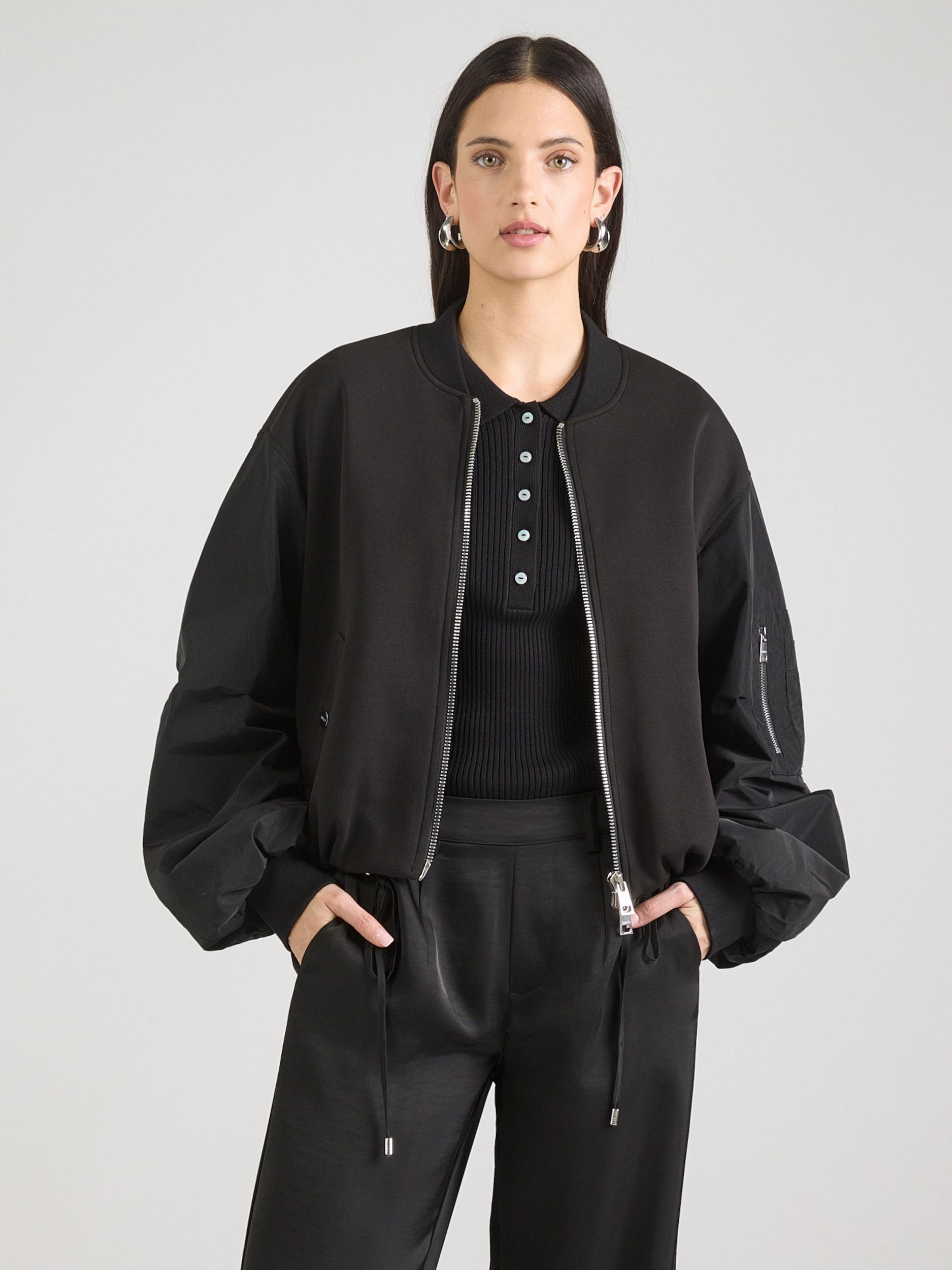 Liu Jo Demisezoninė striukė juoda