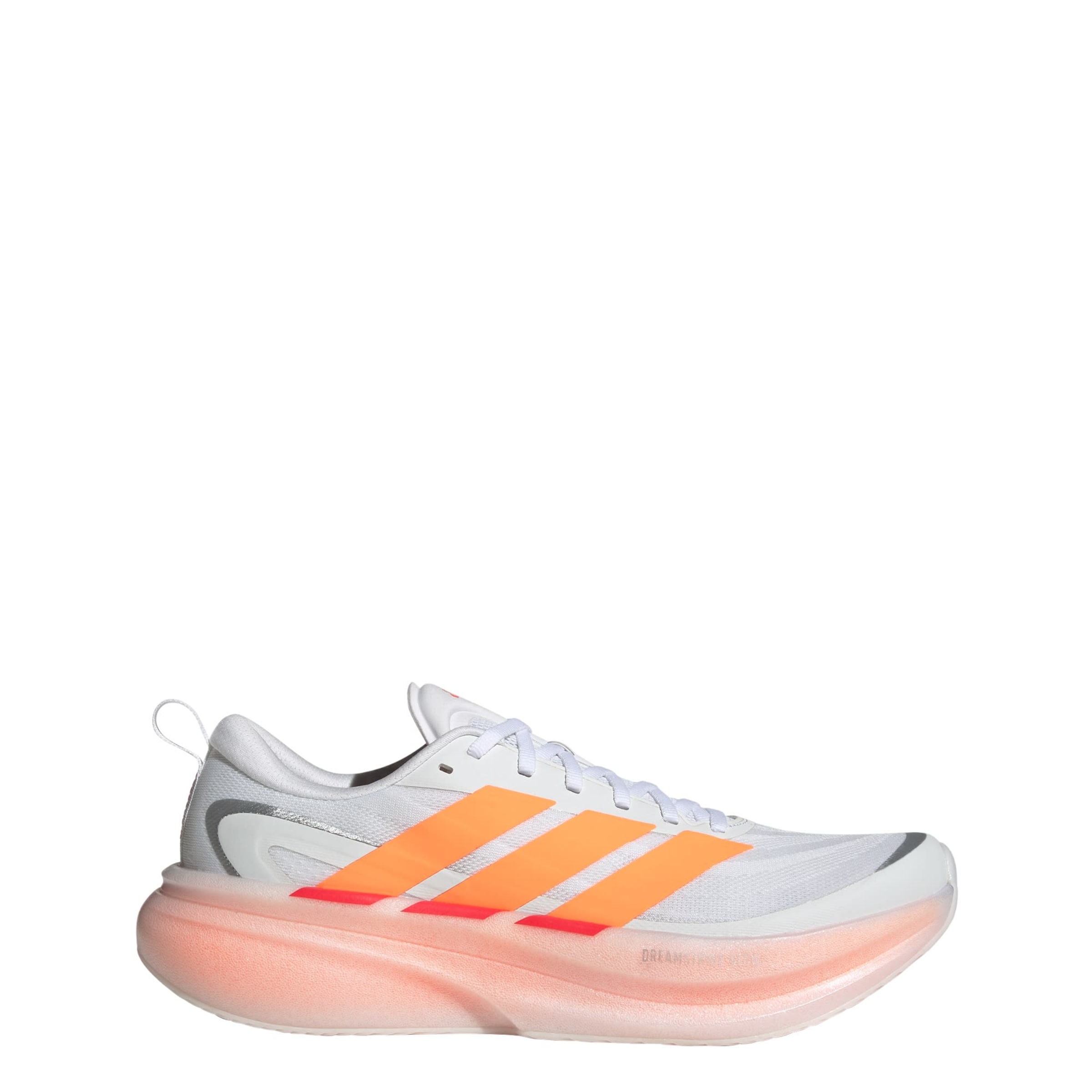 ADIDAS PERFORMANCE Bėgimo batai 'Supernova Glide' oranžinė / sidabrinė / balta