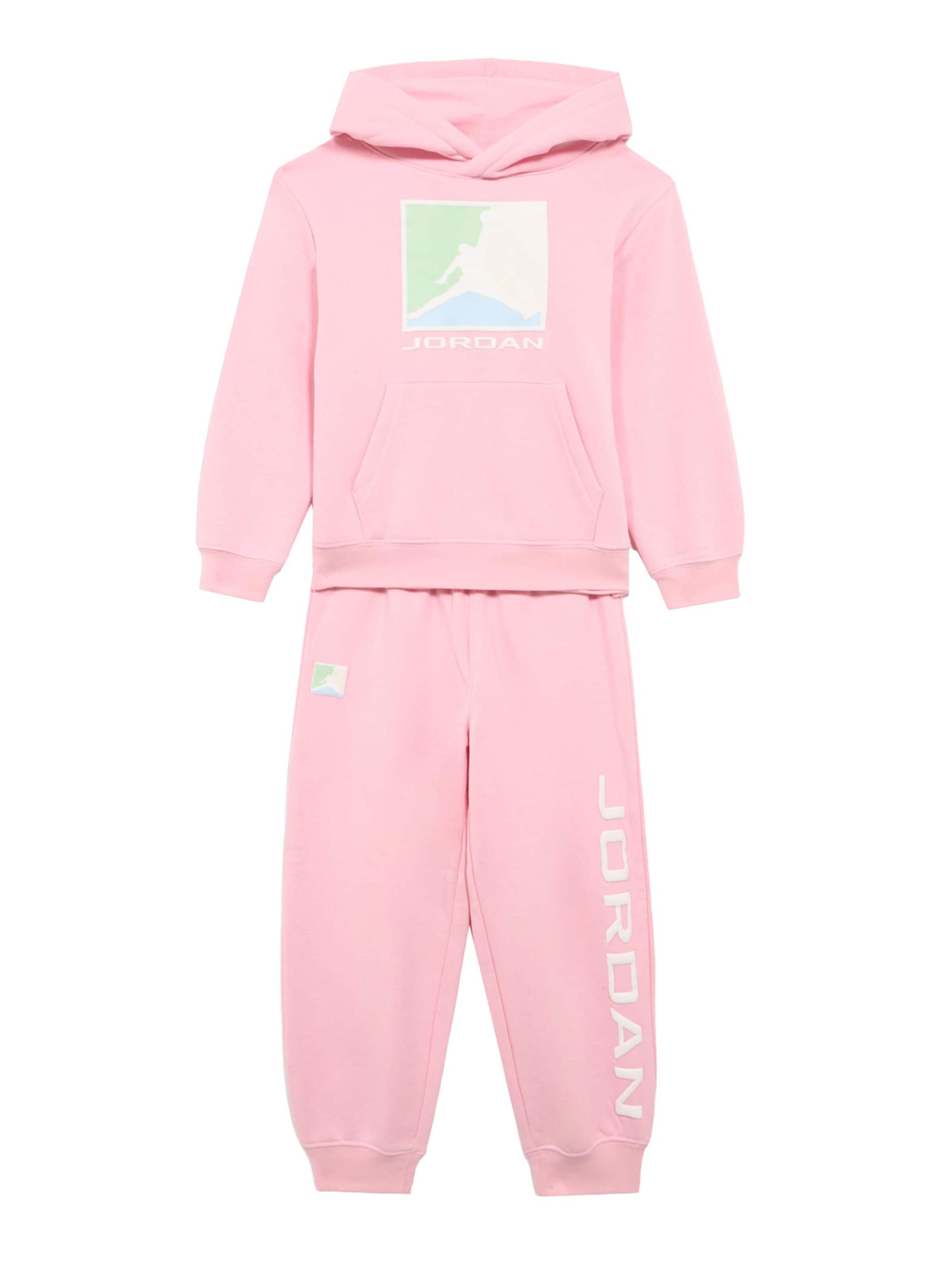 Jordan Treningas 'ESS' šviesiai mėlyna / šviesiai žalia / rožių spalva / natūrali balta