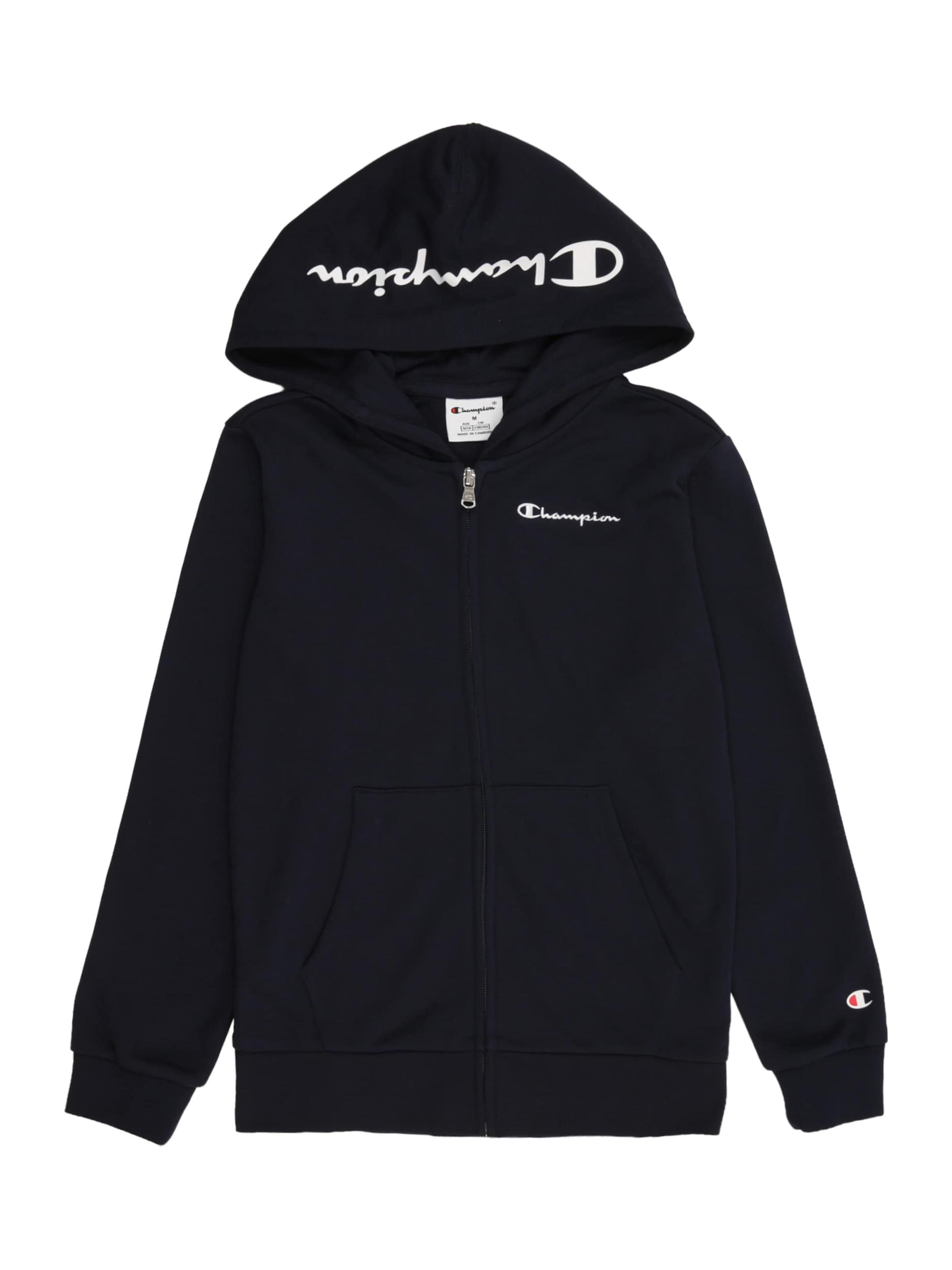 Champion Authentic Athletic Apparel Džemperis tamsiai mėlyna jūros spalva / balta