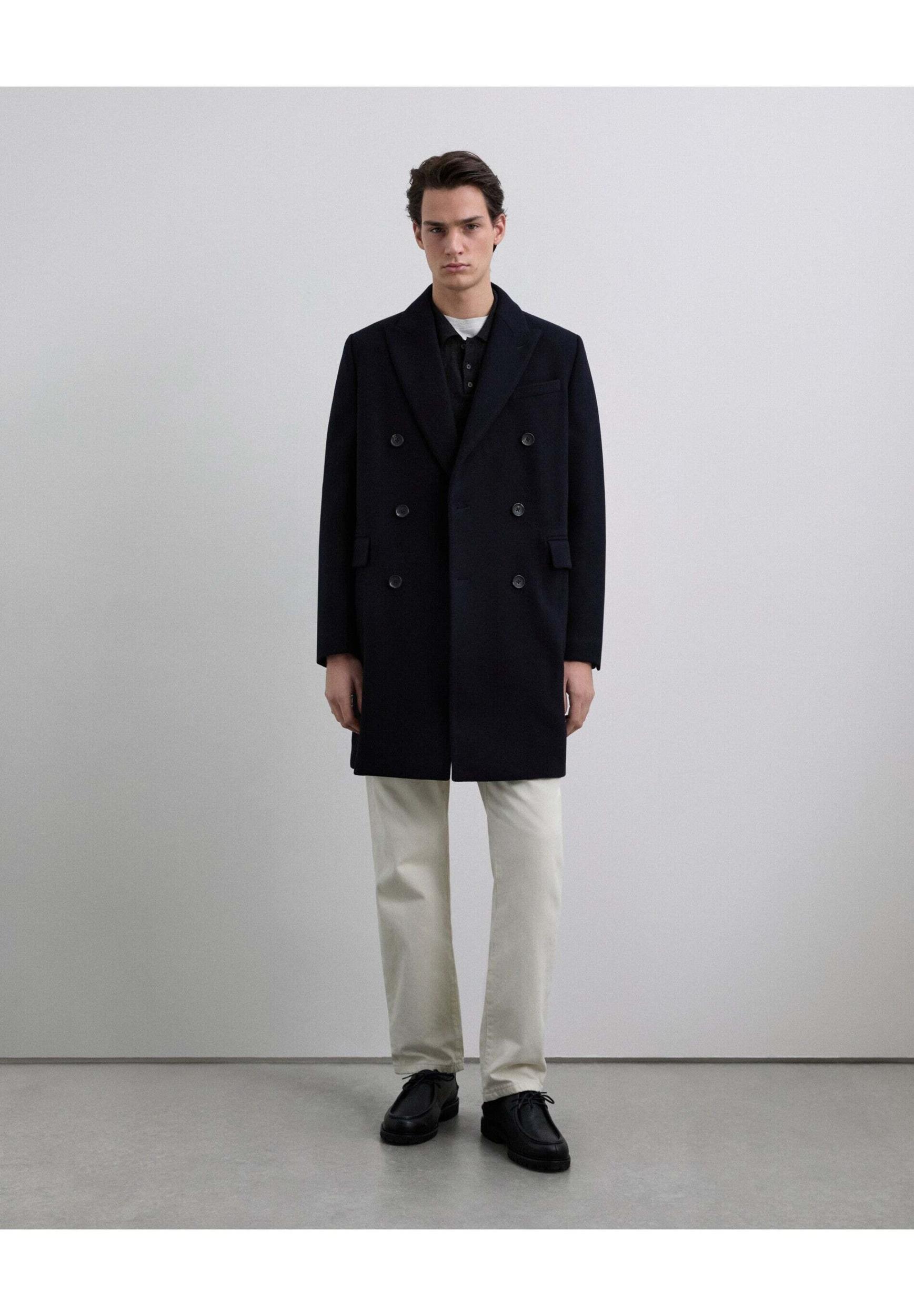 Scalpers Demisezoninis paltas tamsiai mėlyna