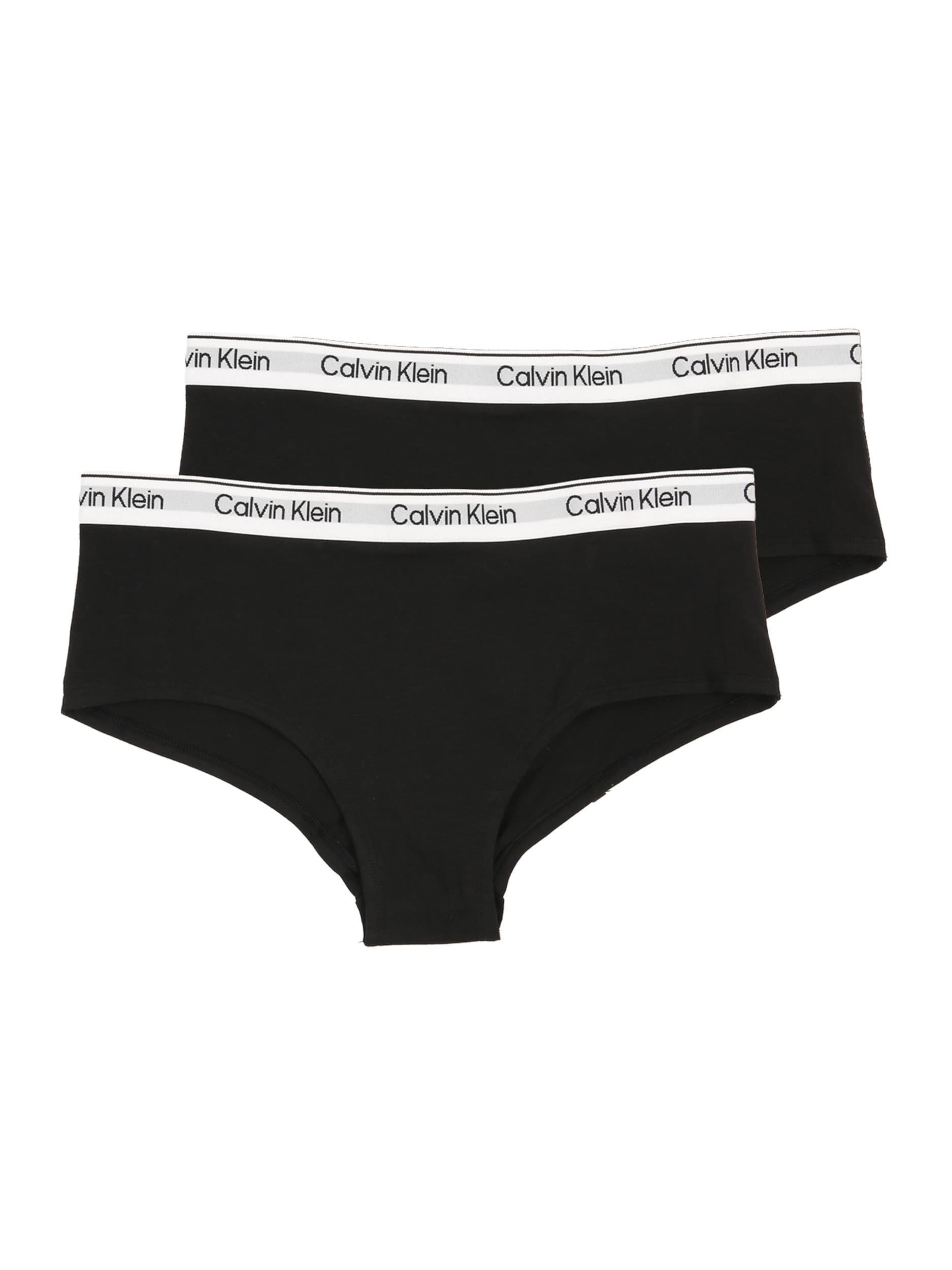 Calvin Klein Underwear Apatinės kelnaitės juoda / balta