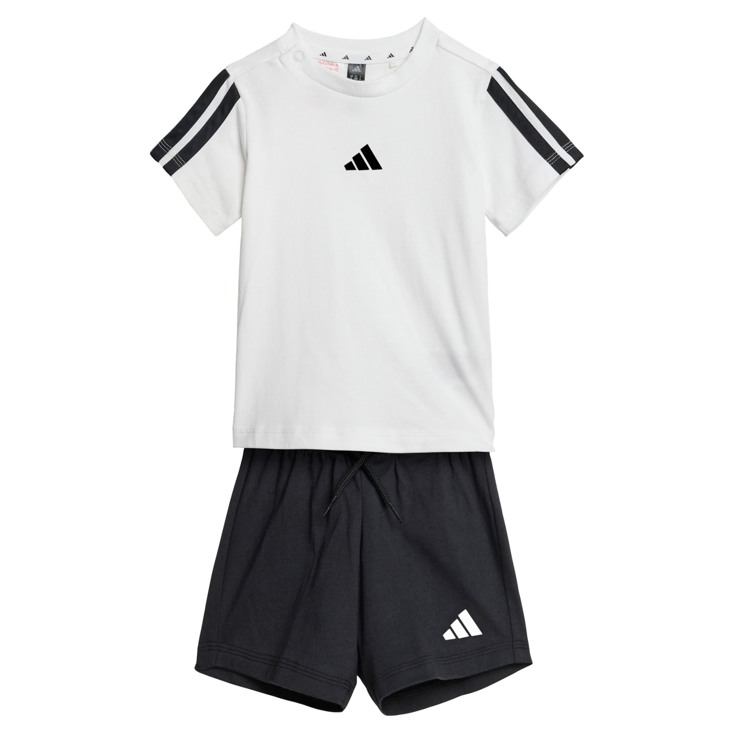 ADIDAS SPORTSWEAR Treniruočių kostiumas 'Essentials' juoda / balta