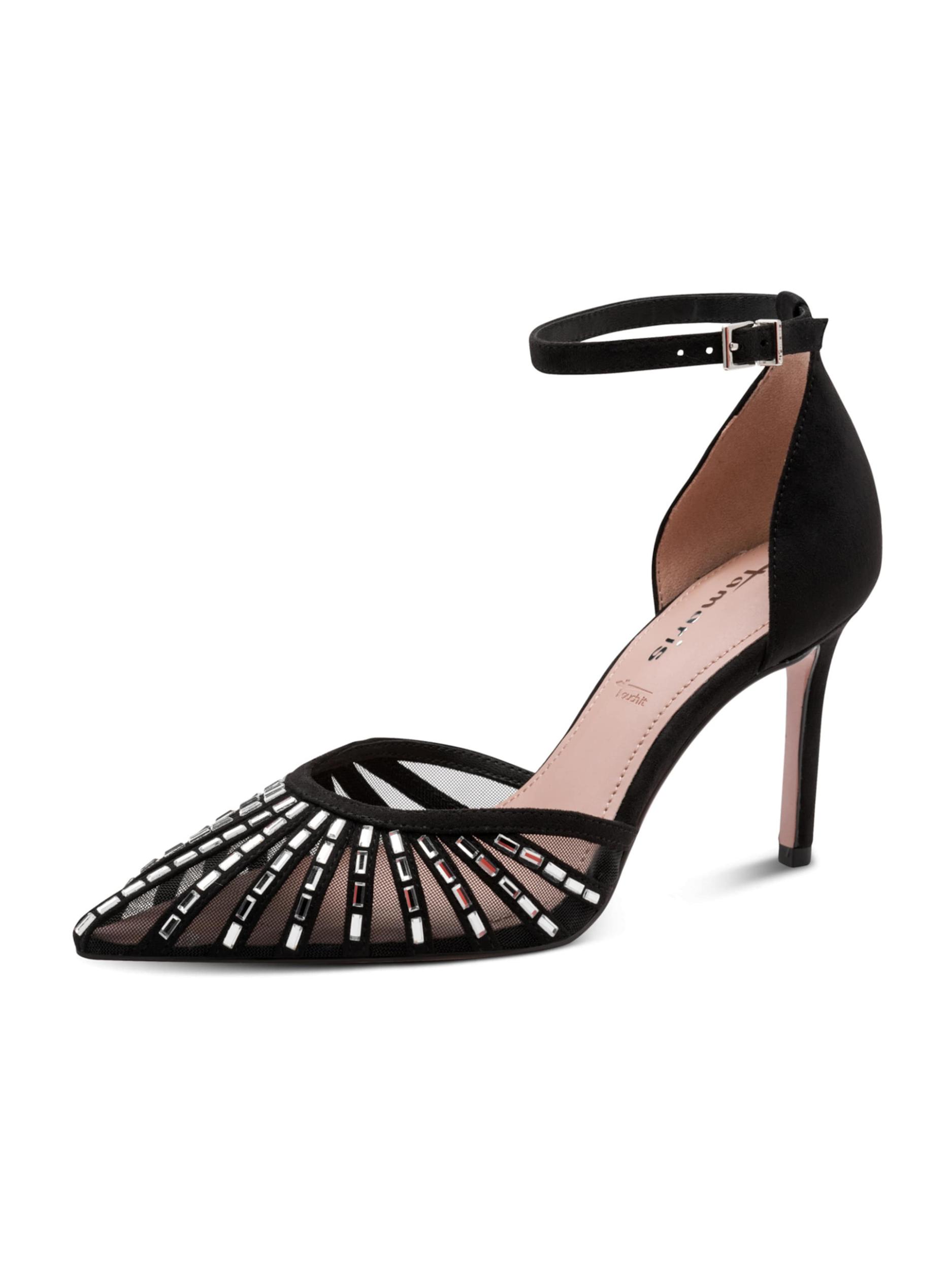 Tamaris Vakariniai bateliai juoda / sidabrinė