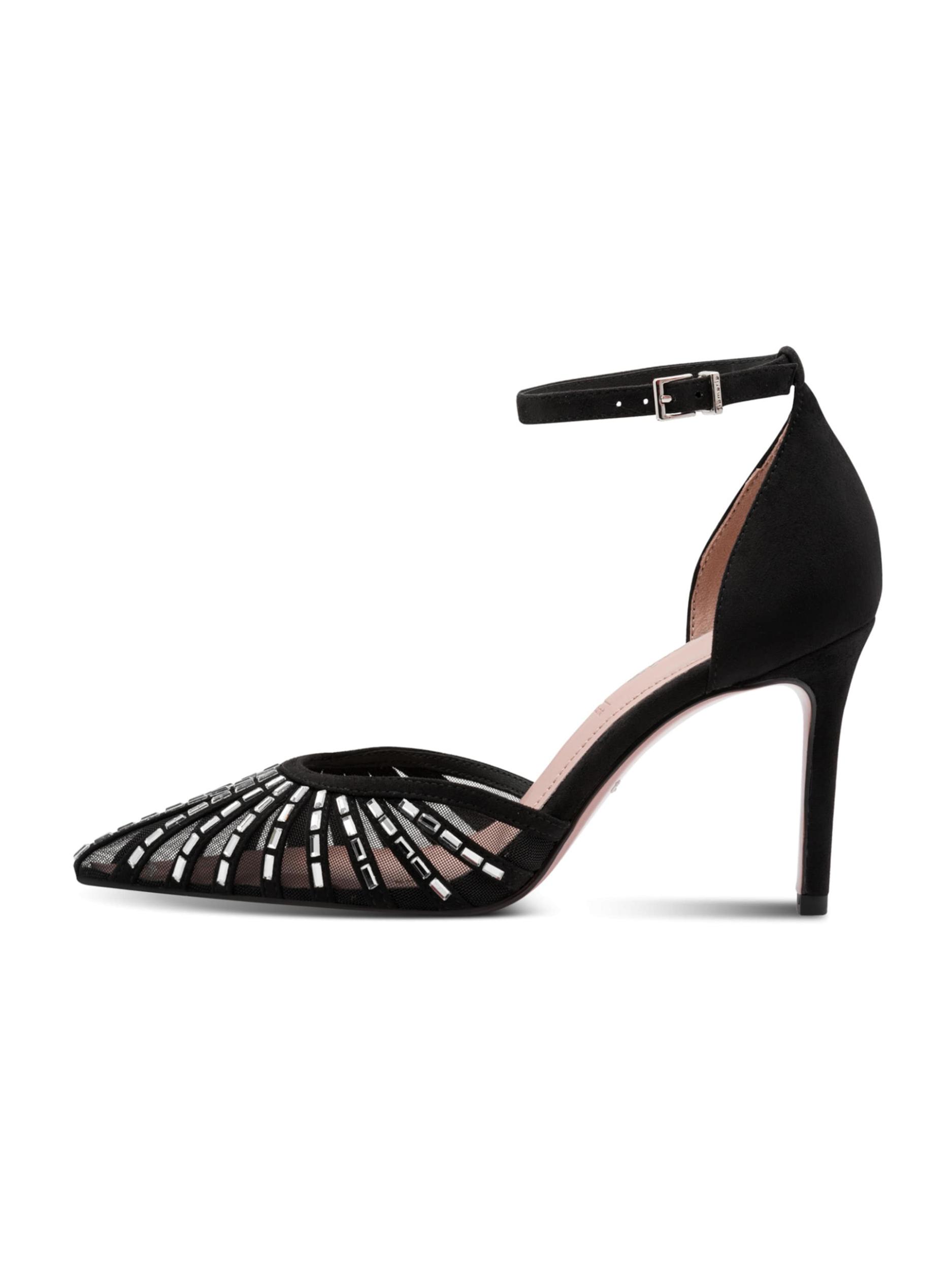 Tamaris Vakariniai bateliai juoda / sidabrinė