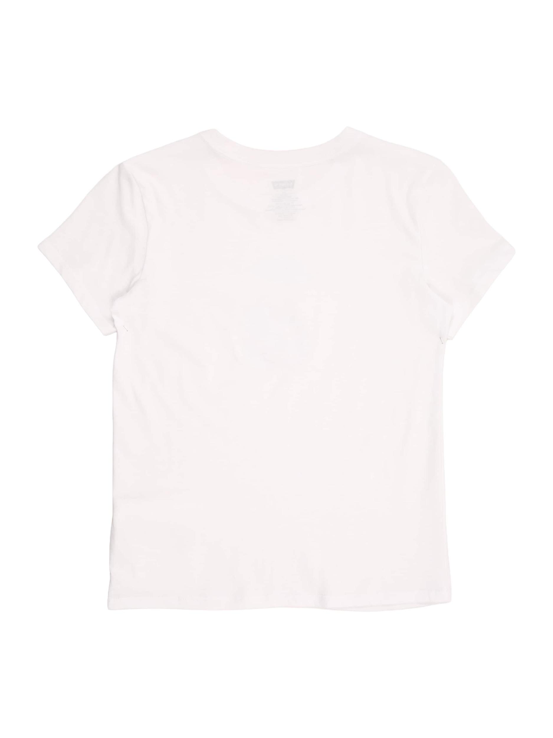 Levi's Kids Marškinėliai 'DISCO CHERRY' žalia / burgundiško vyno spalva / balta