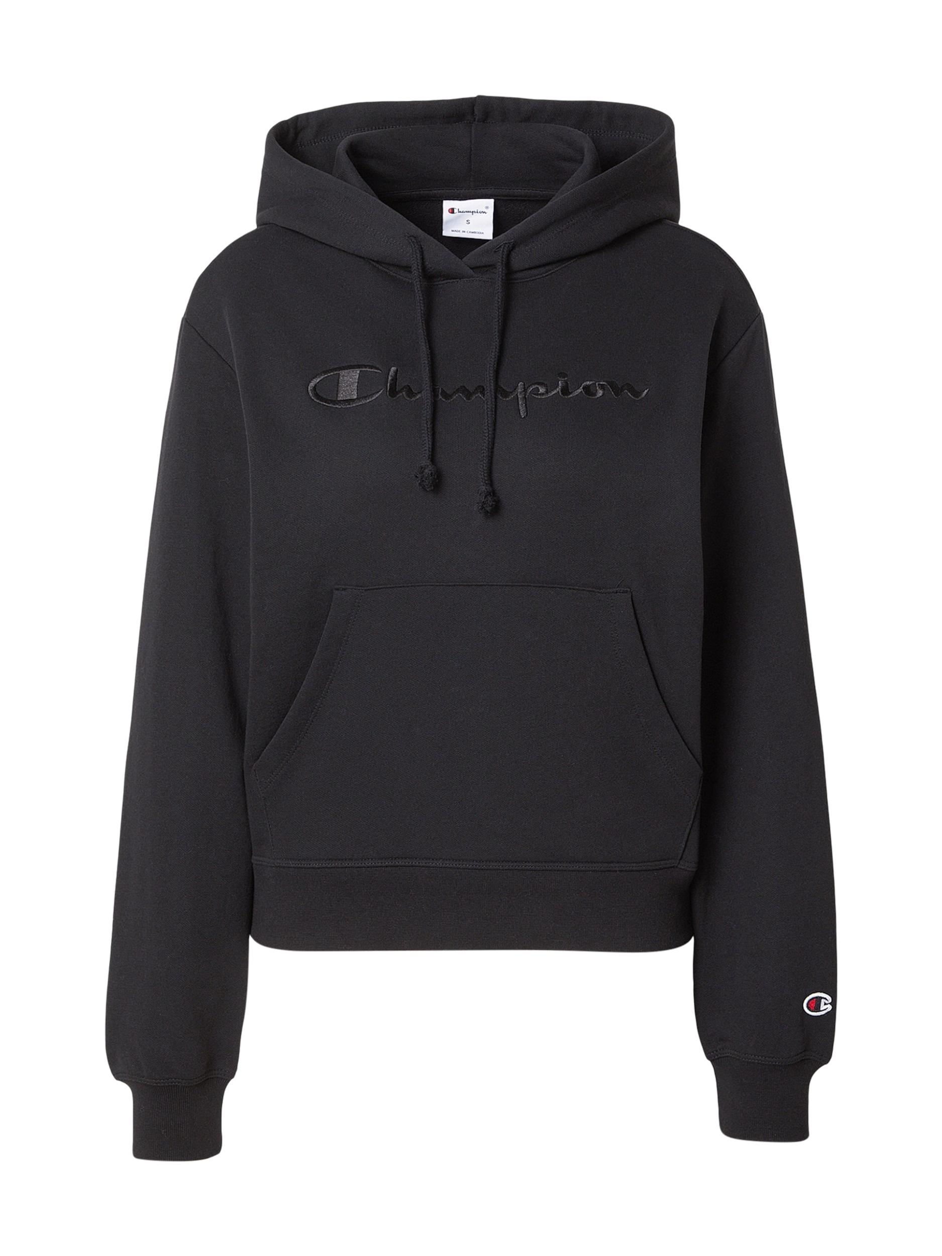 Champion Authentic Athletic Apparel Megztinis be užsegimo juoda