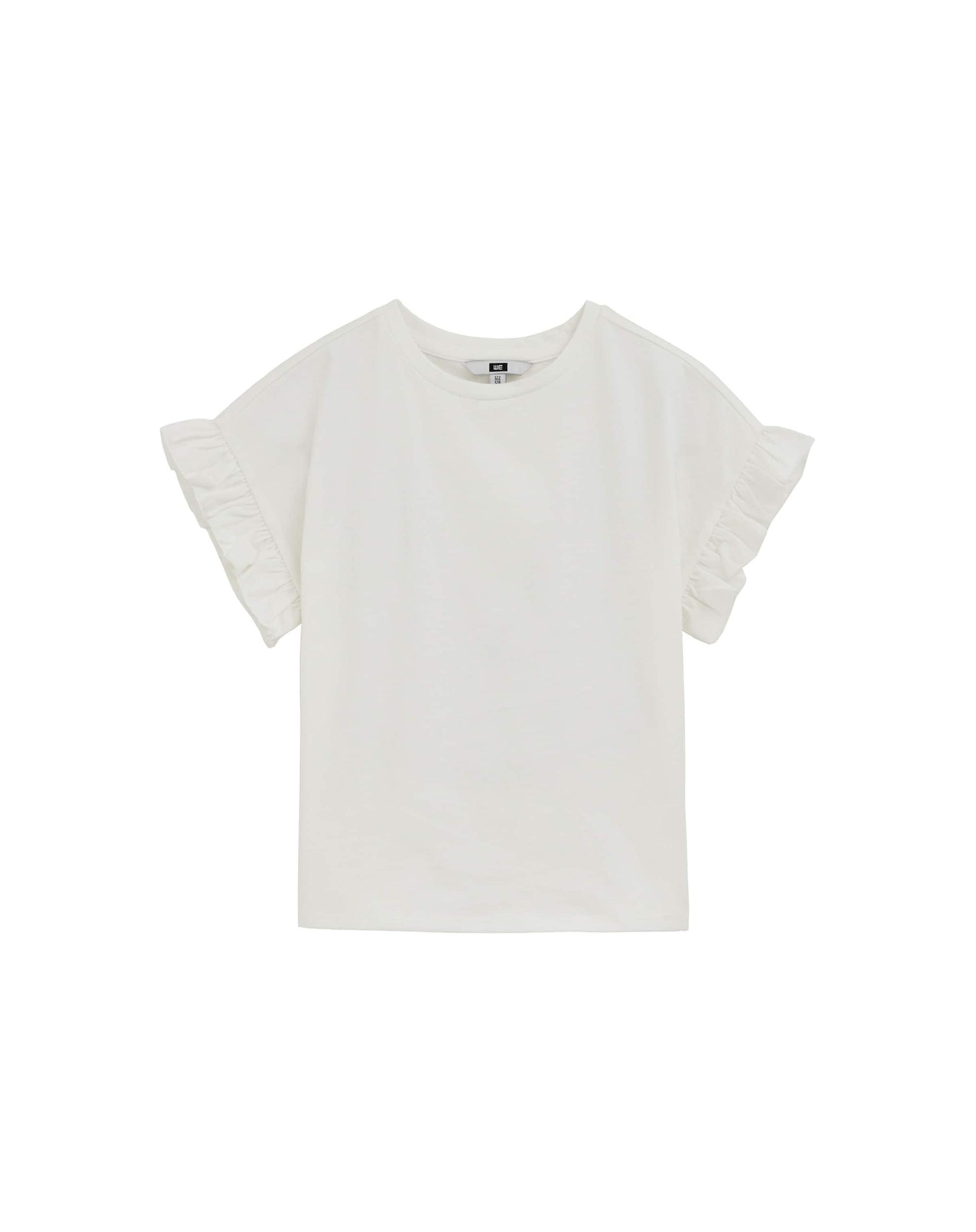 WE Fashion Marškinėliai balta