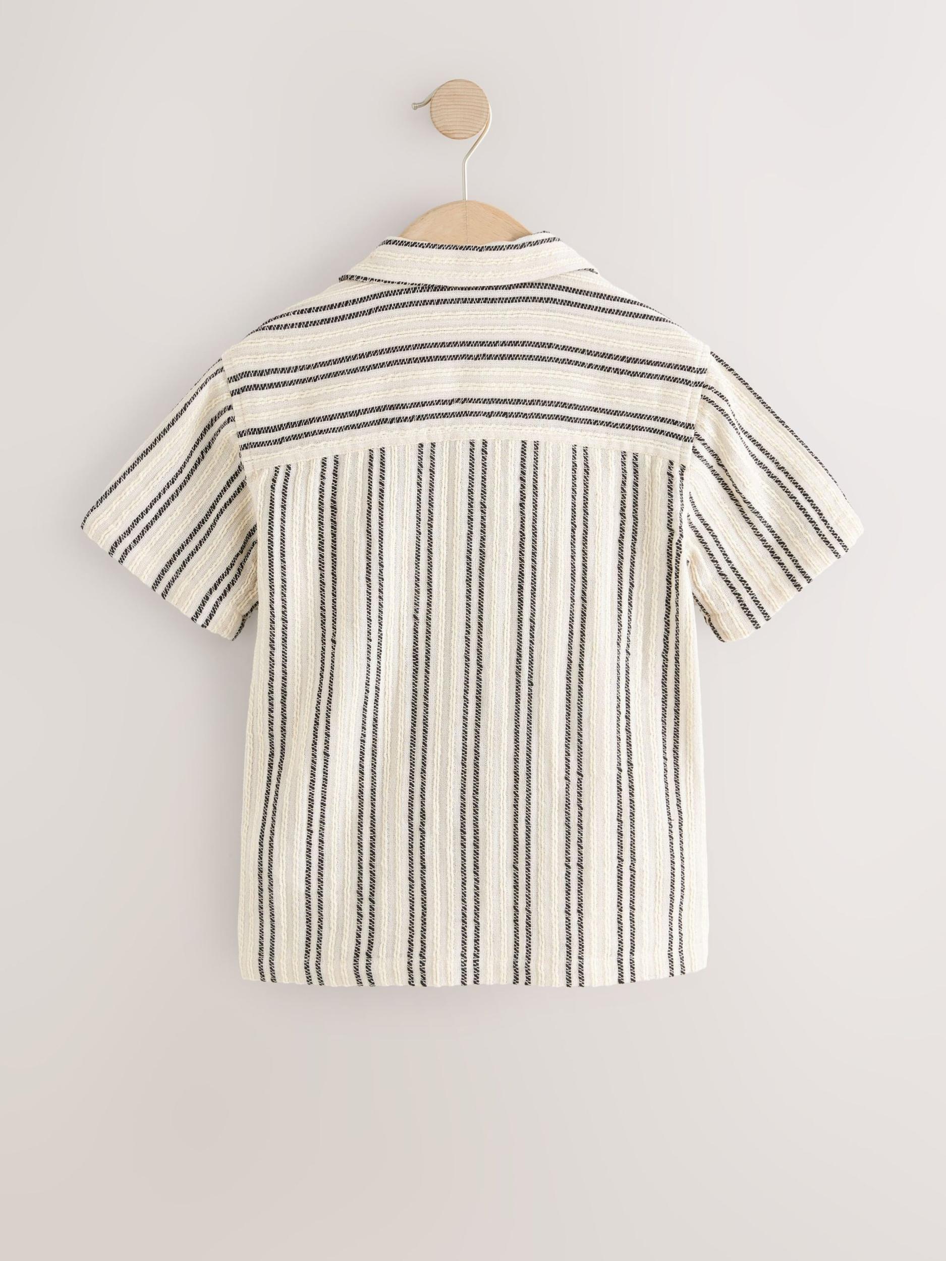 Next Marškiniai smėlio spalva / juoda