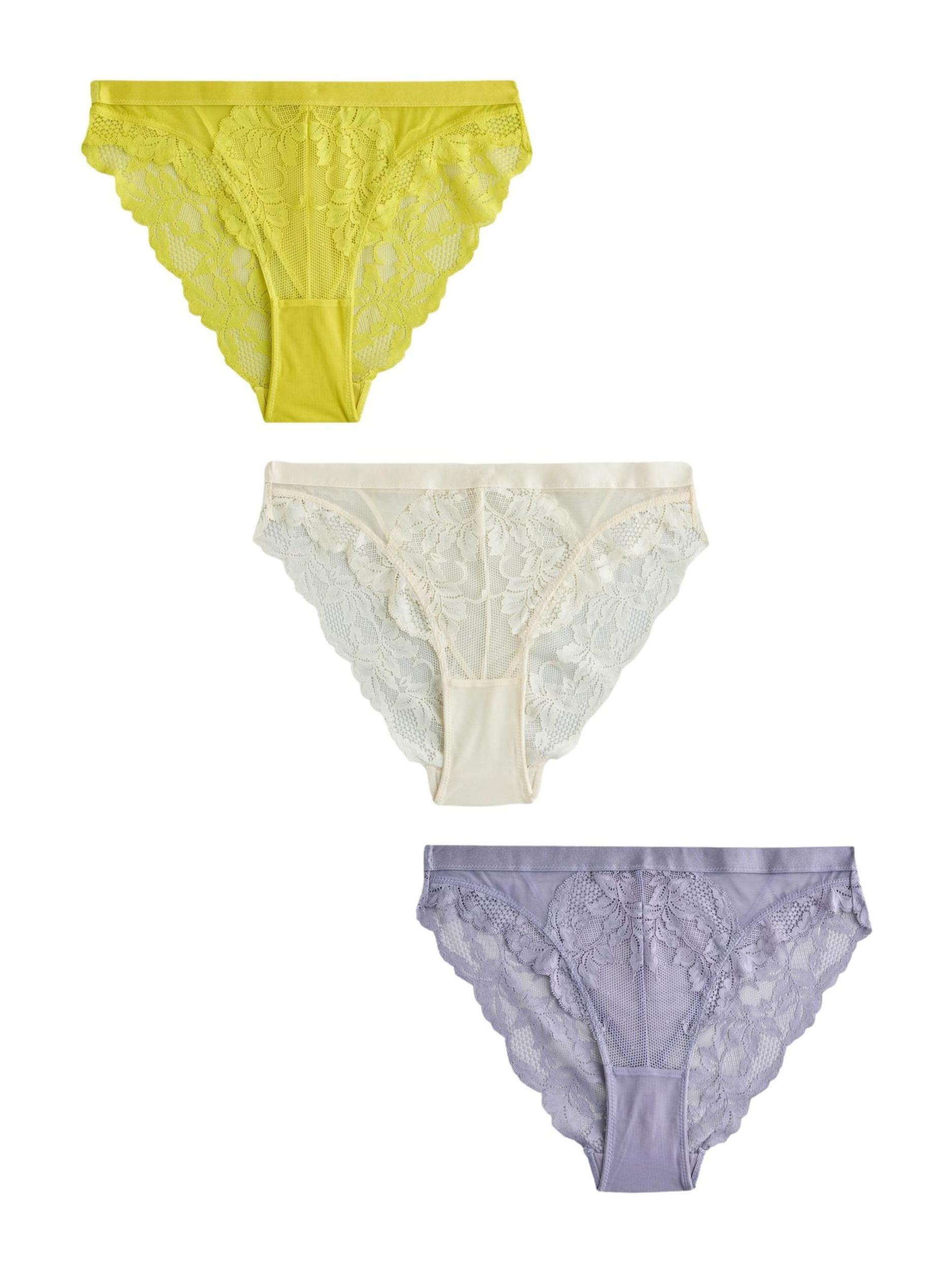 Next Moteriškos kelnaitės kremo / obuolių spalva / levandų spalva