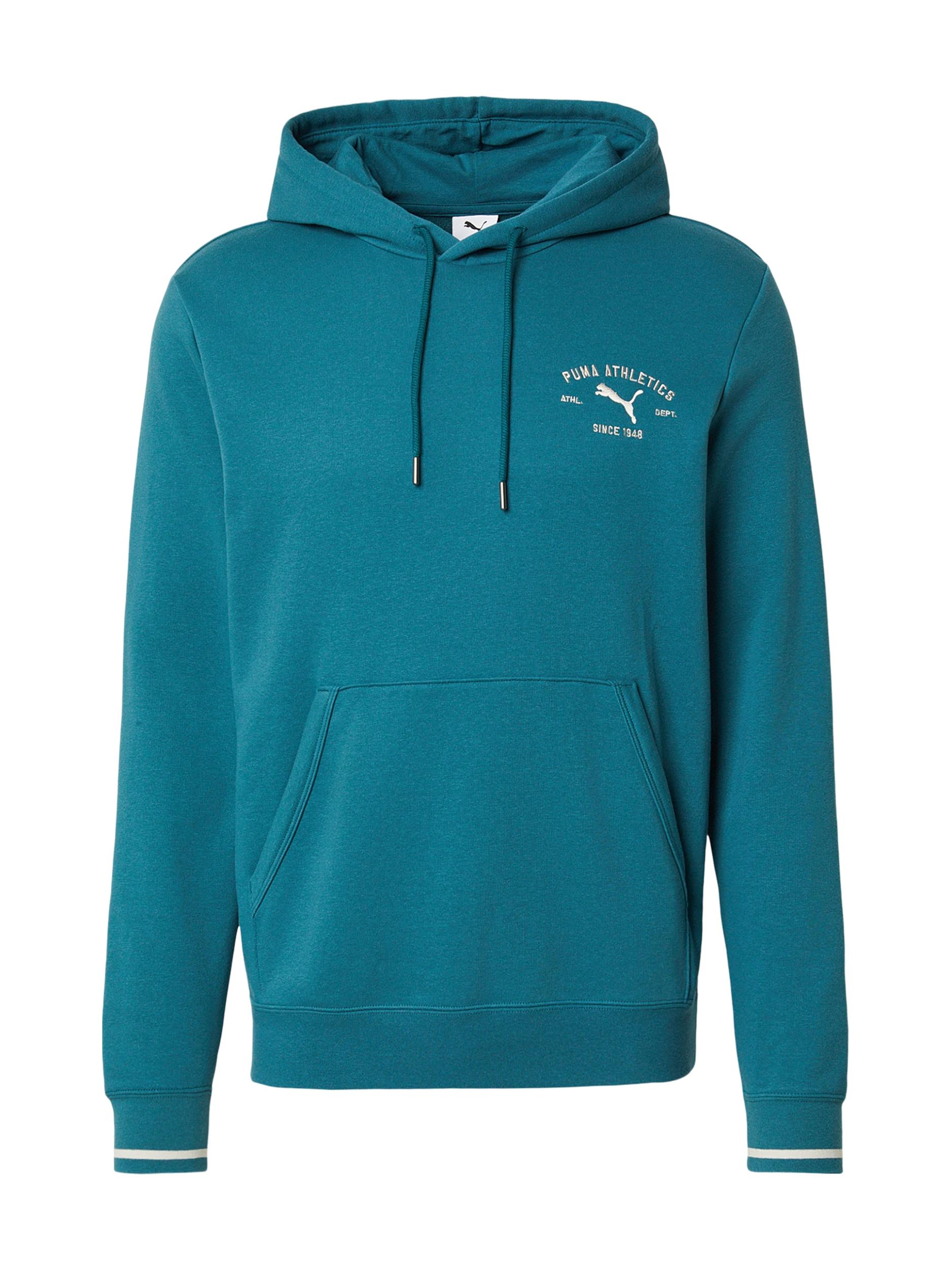 PUMA Megztinis be užsegimo 'CLASS' benzino spalva / balta