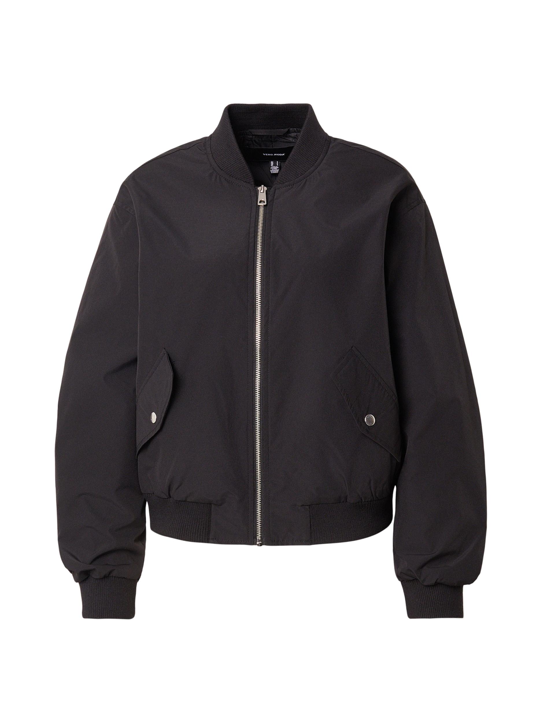 VERO MODA Demisezoninė striukė 'VMNORMA' juoda