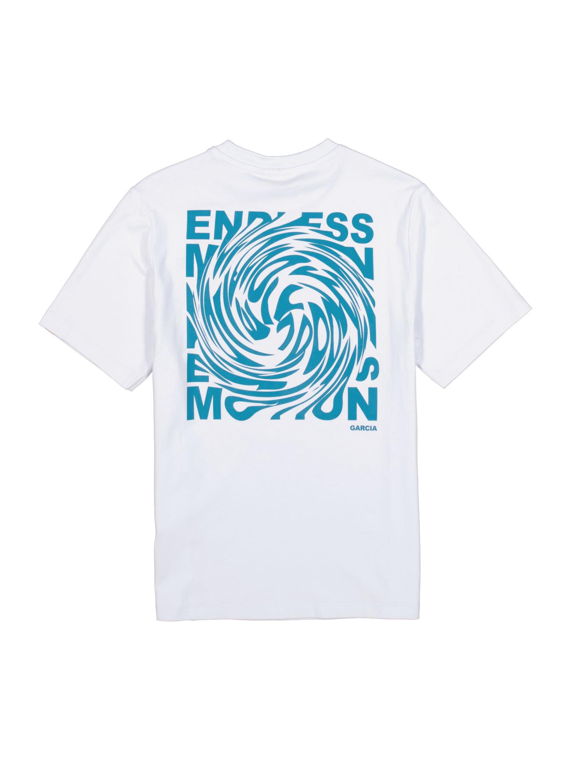 GARCIA Marškinėliai tamsiai mėlyna / balta