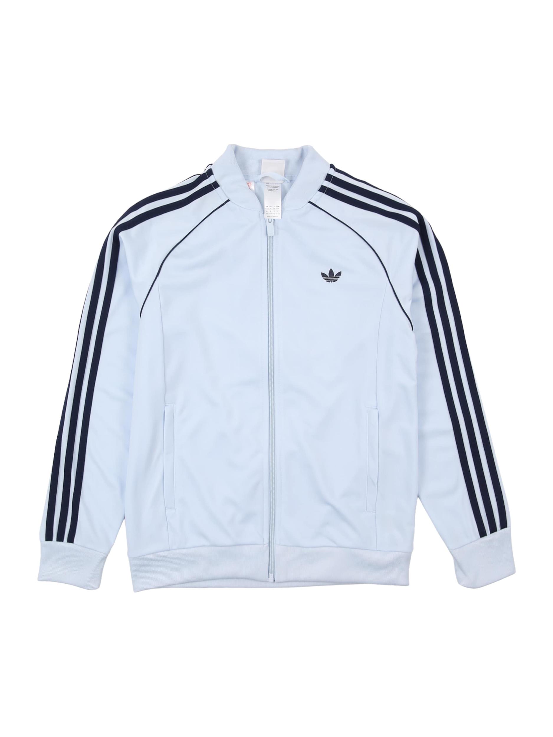 ADIDAS ORIGINALS Džemperis tamsiai mėlyna jūros spalva / šviesiai mėlyna