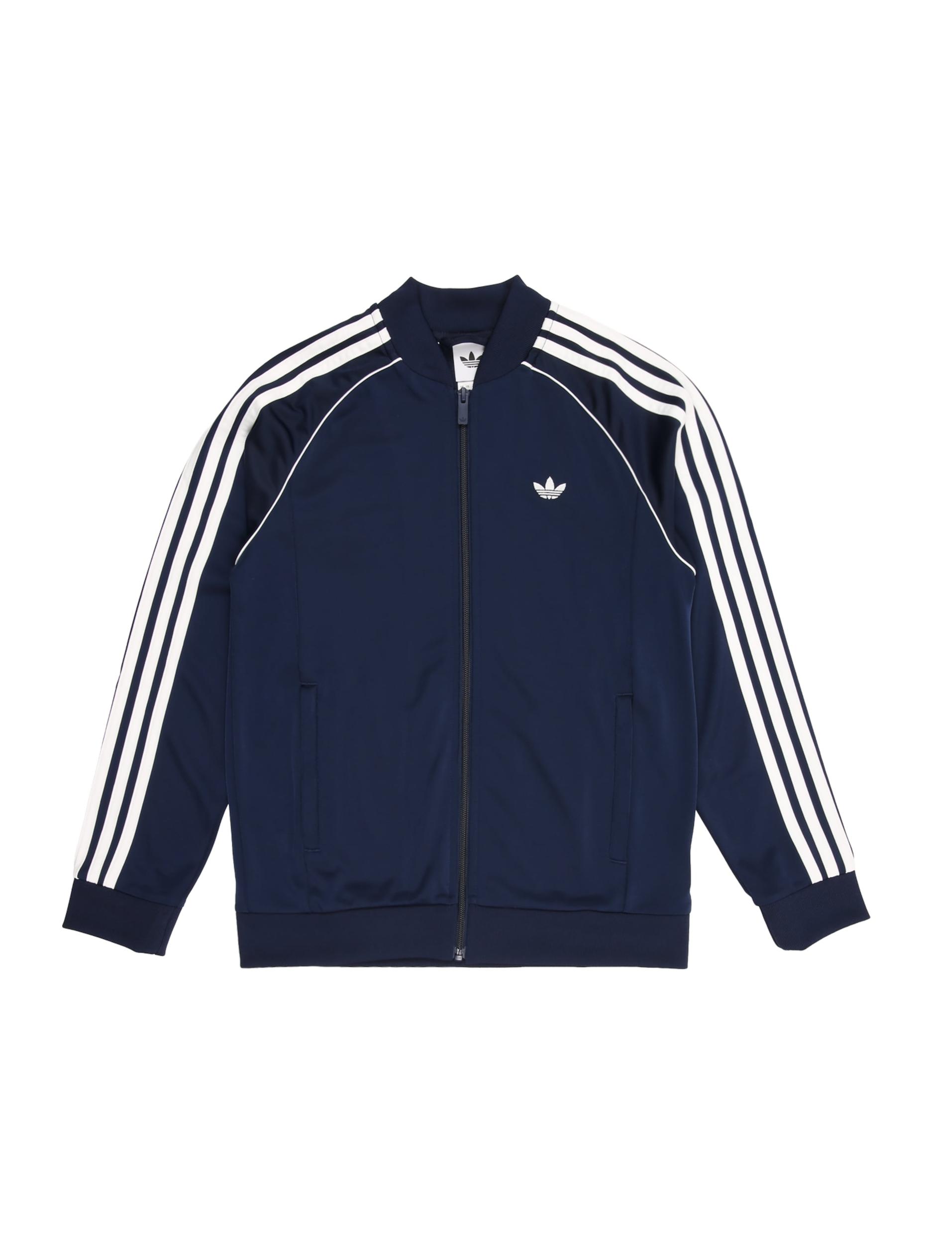 ADIDAS ORIGINALS Džemperis tamsiai mėlyna / balta