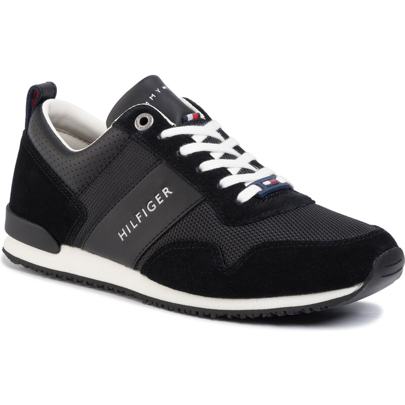 Tommy hilfiger iconic material mix online runner