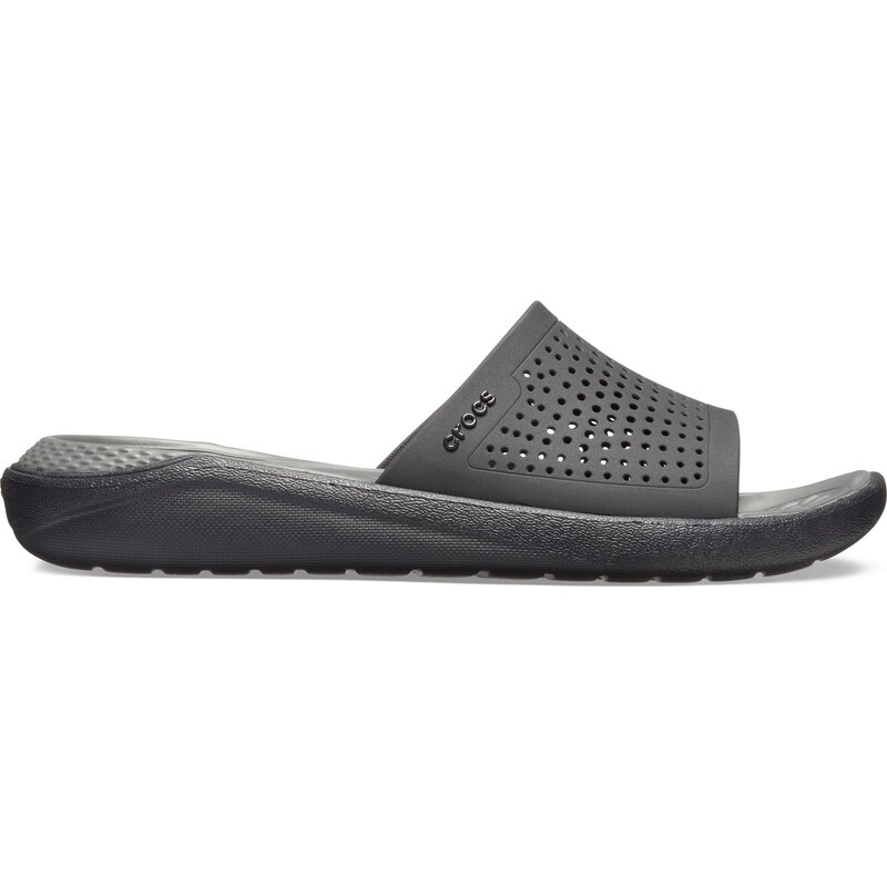 Crocs LiteRide Slide Black/Slate Grey