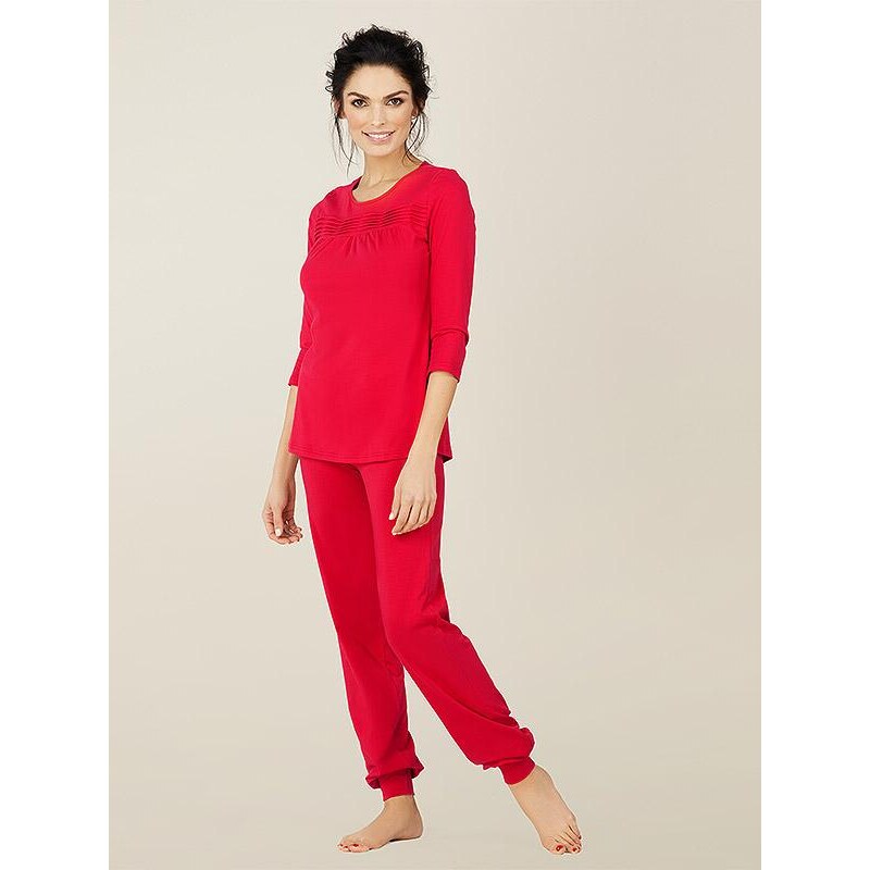 Lega medvilninė pižama "Sanna Red"