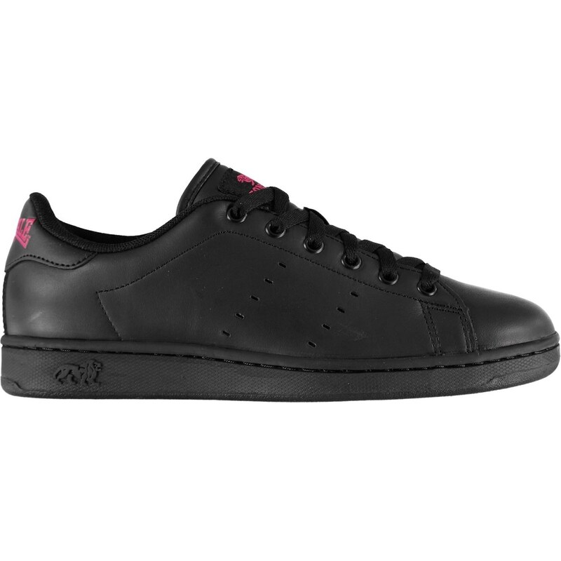 Leyton Junior Lonsdale Leyton Trainers Lonsdale Mens Black Leyton