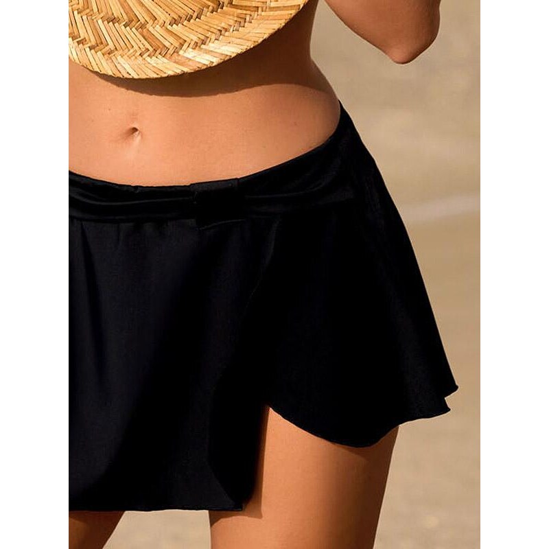 Aquarilla paplūdimio sijonas "Leya Black"