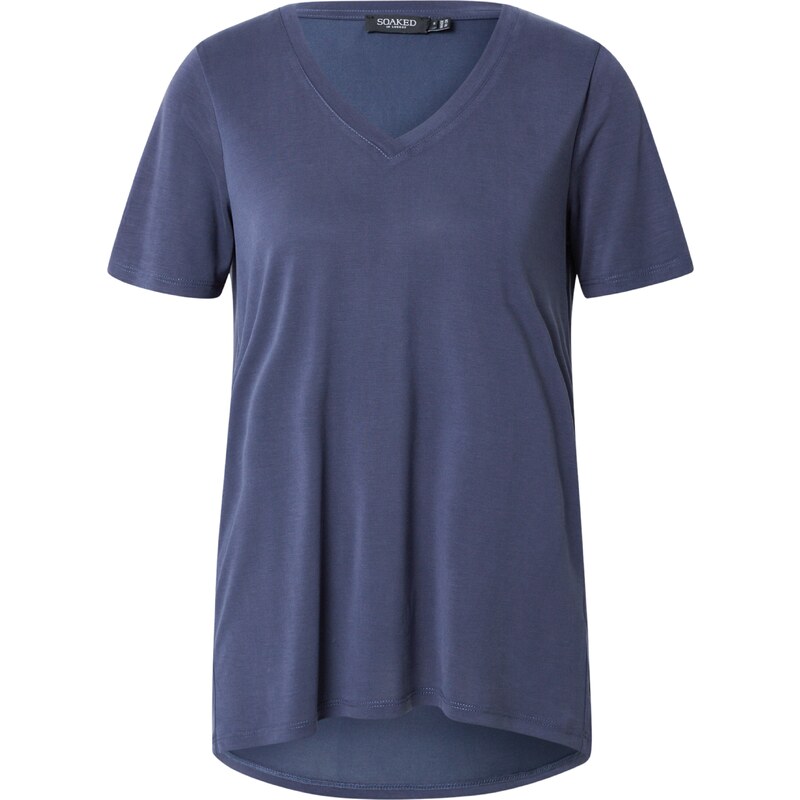 SOAKED IN LUXURY Marškinėliai 'Columbine' tamsiai mėlyna jūros spalva