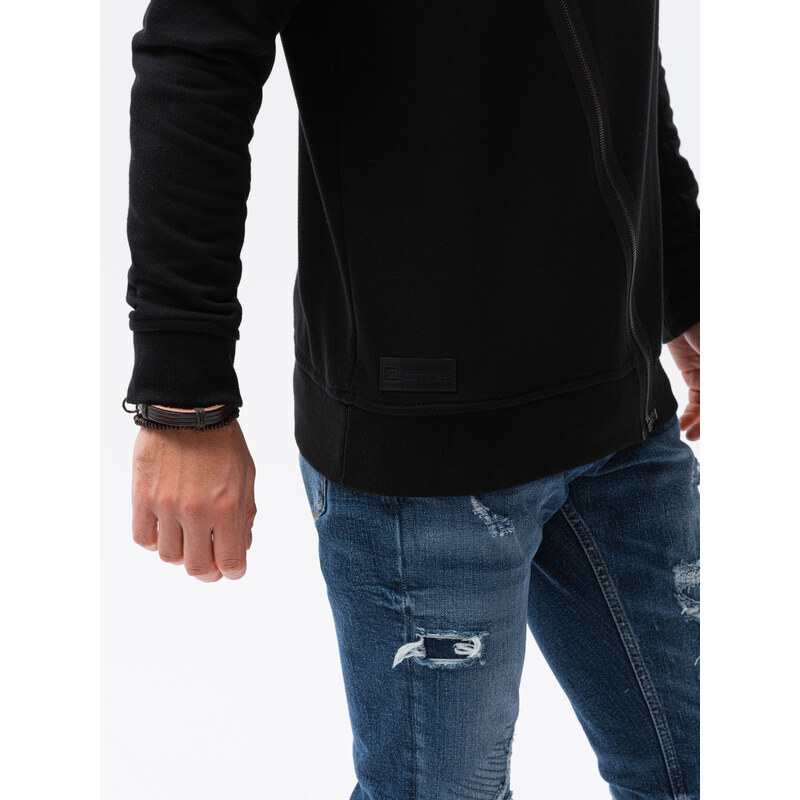 Ombre Clothing Vyriškas džemperis Stockholm- juodas B1364