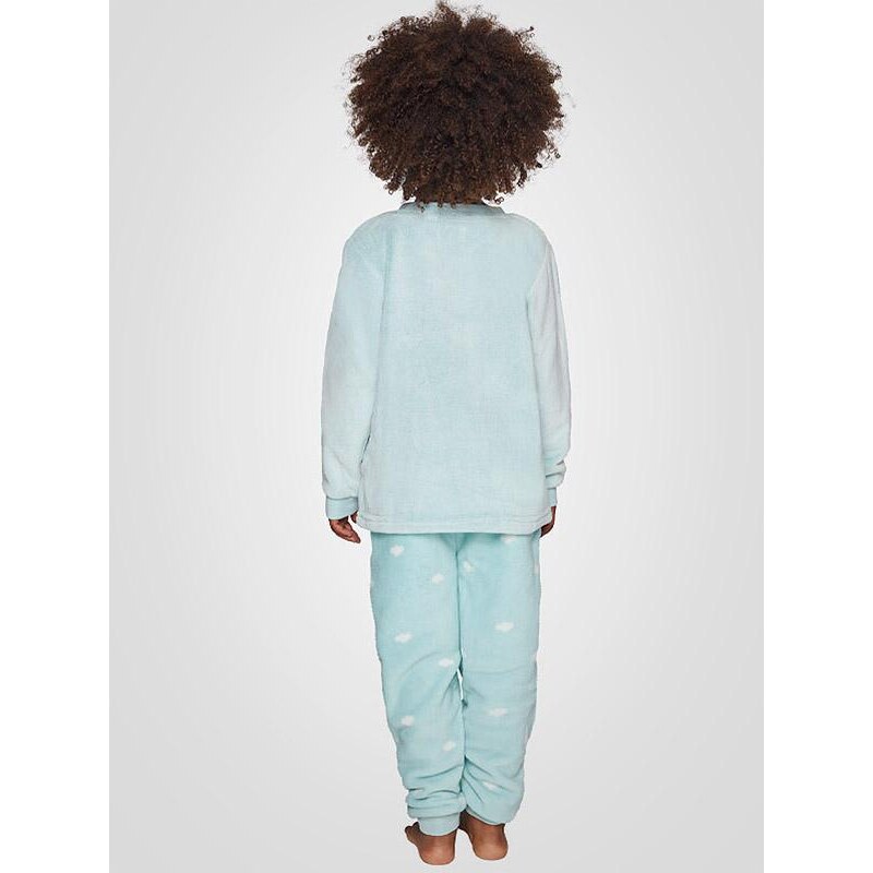 Muydemi minkšta vaikiška pižama "Cotton Candy Light Blue - Multicolor"