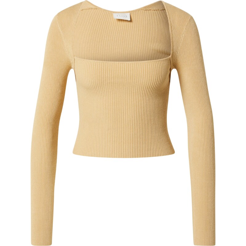 Kendall for ABOUT YOU Megztinis 'Jale' rusvai oranžinė