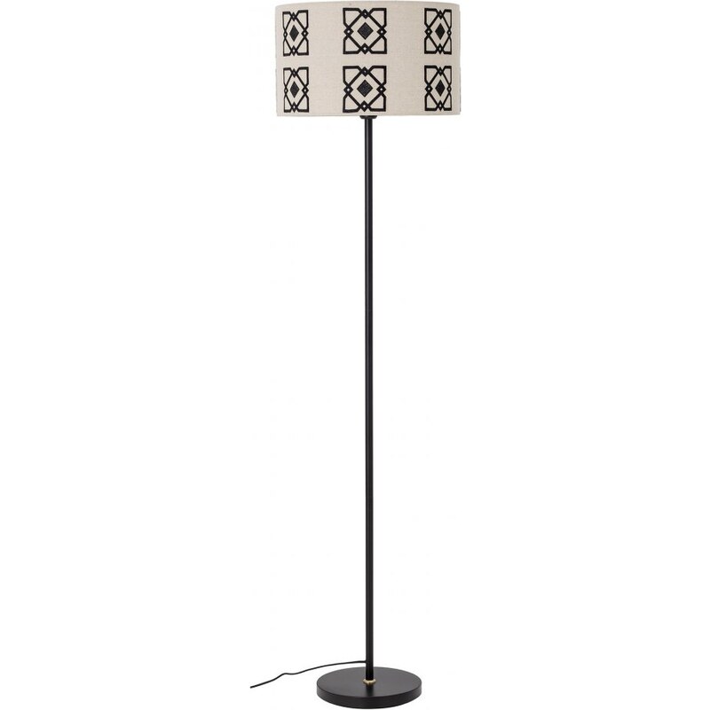 Bloomingville Selita Floor Lamp, Black, Metal - 82049614