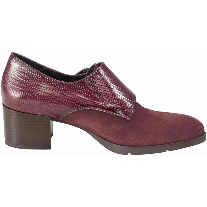 HEINE Tamsiai raudoni odiniai batai "Hoch" : Dydis - 38