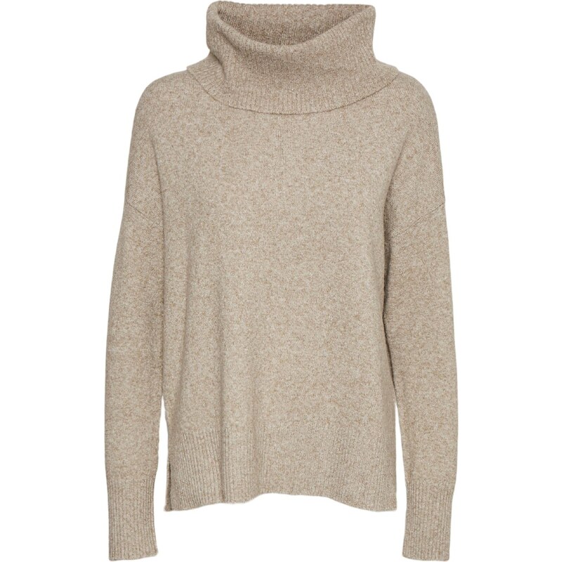 VERO MODA Megztinis 'Doffy' margai ruda