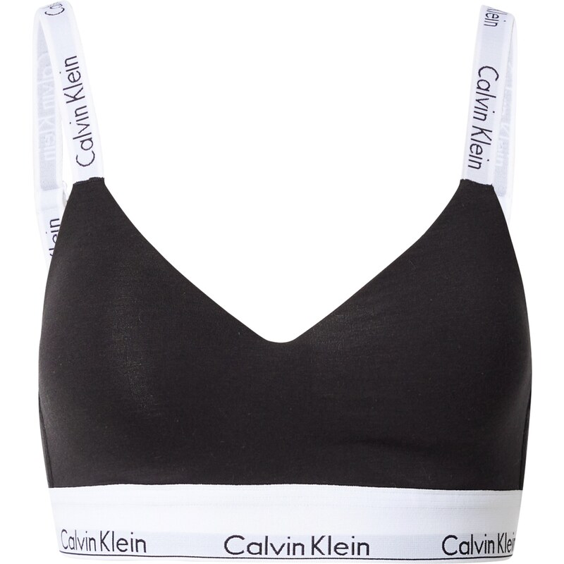 Calvin Klein Underwear Liemenėlė šviesiai pilka / juoda / balta
