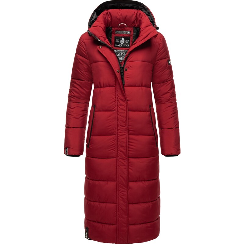 NAVAHOO Žieminis paltas 'Isalie' raudona