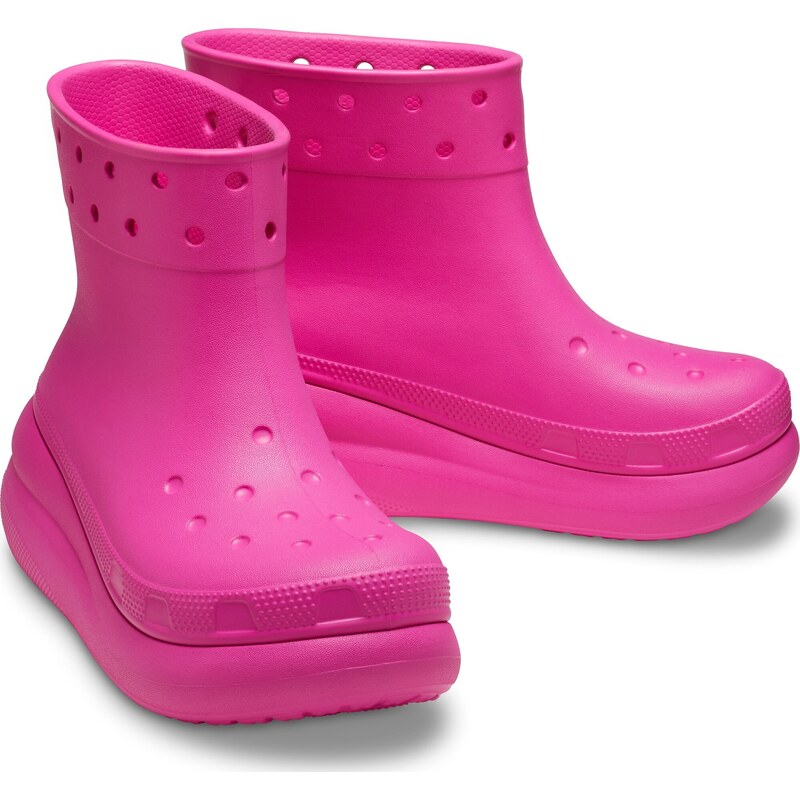 Crocs Classic Crush Rain Boot Juice