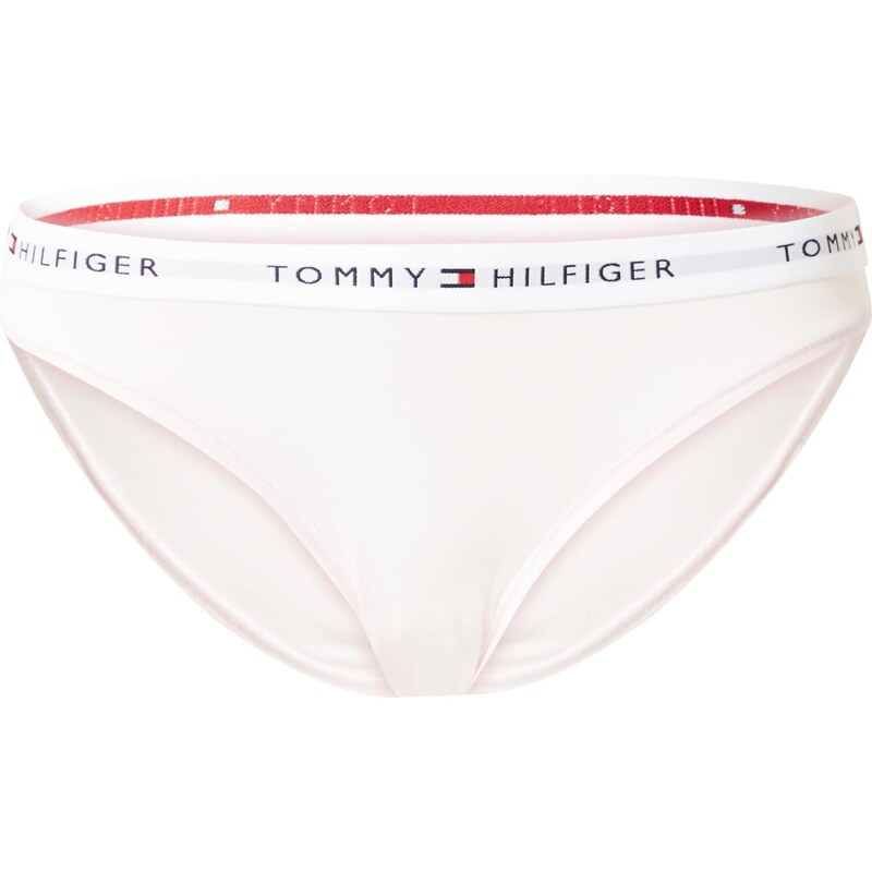 Tommy Hilfiger Underwear Moteriškos kelnaitės tamsiai mėlyna jūros spalva / pastelinė rožinė / raudona / balta