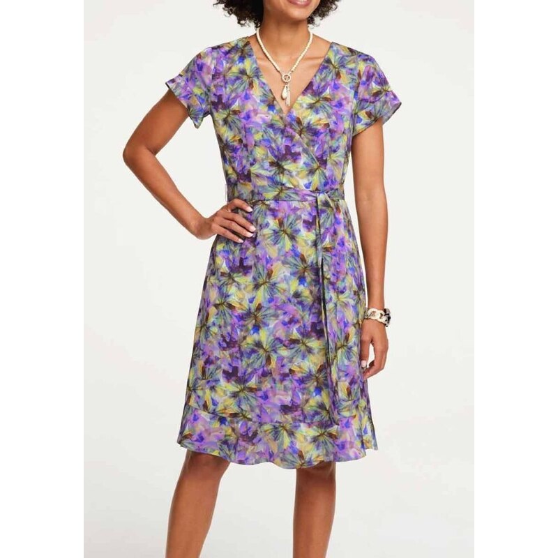 Linea Tesini Violetinių atspalvių suknelė : Dydis - 40