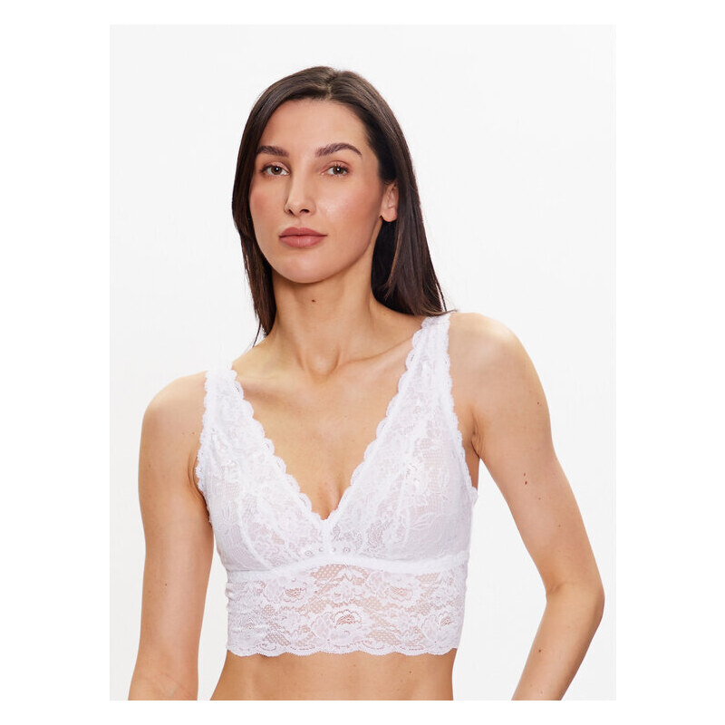 April - Lace Longline Bralette