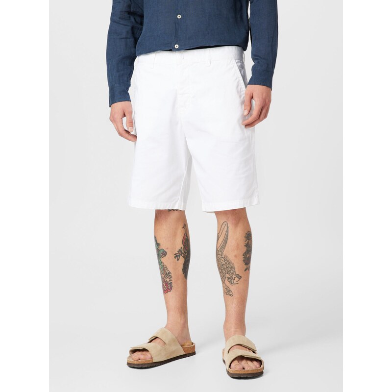 UNITED COLORS OF BENETTON „Chino“ stiliaus kelnės balta