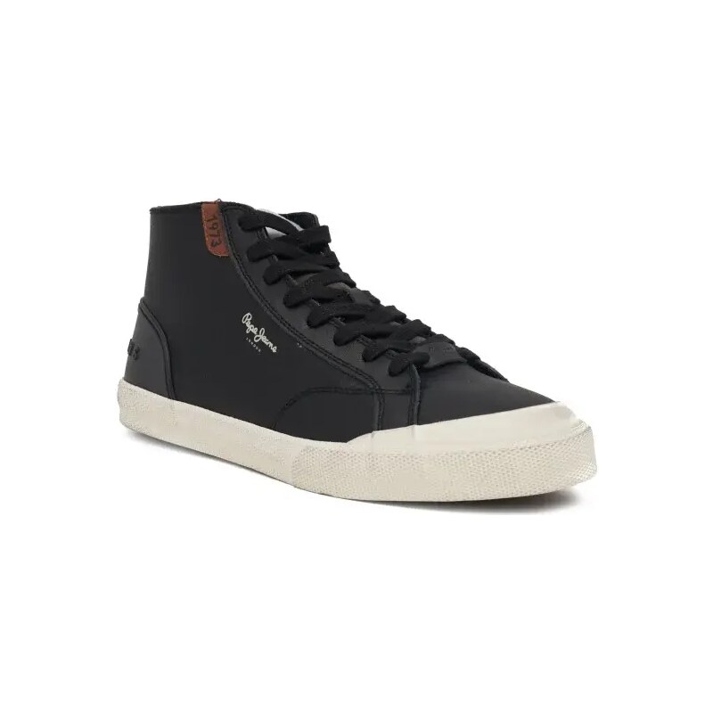 Pepe Jeans London Sportbačiai KENTON VINTAGE BOOT M | su oda - GLAMI.lt