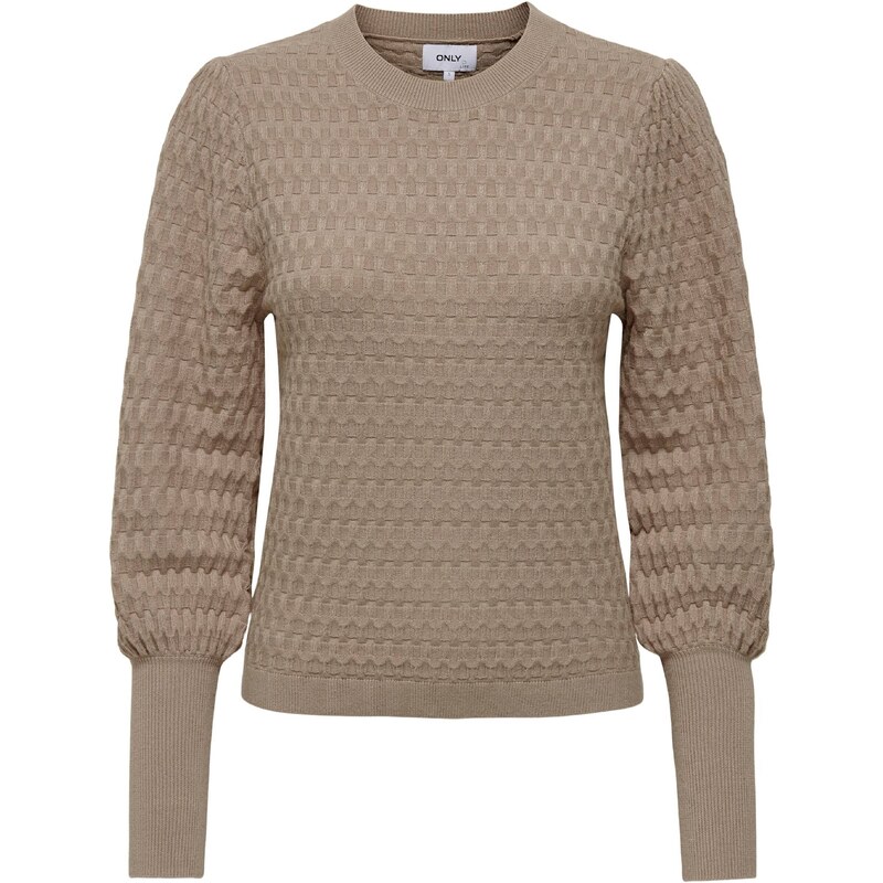 ONLY Megztinis 'ONLFaye' tamsi smėlio