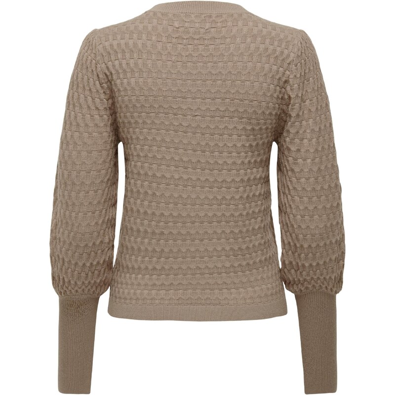 ONLY Megztinis 'ONLFaye' tamsi smėlio