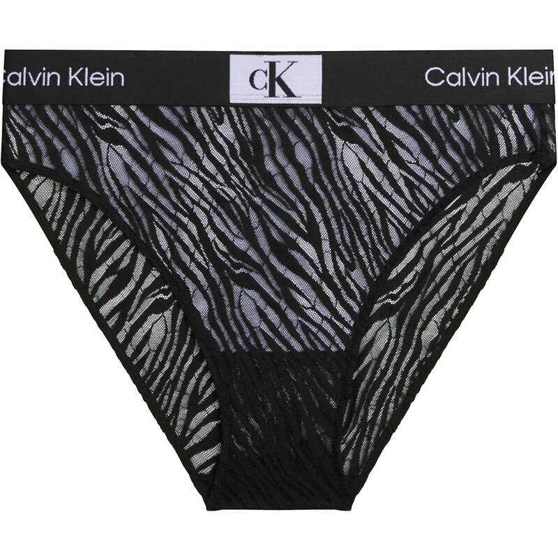 Calvin Klein Underwear Moteriškos kelnaitės šviesiai pilka / juoda / balta