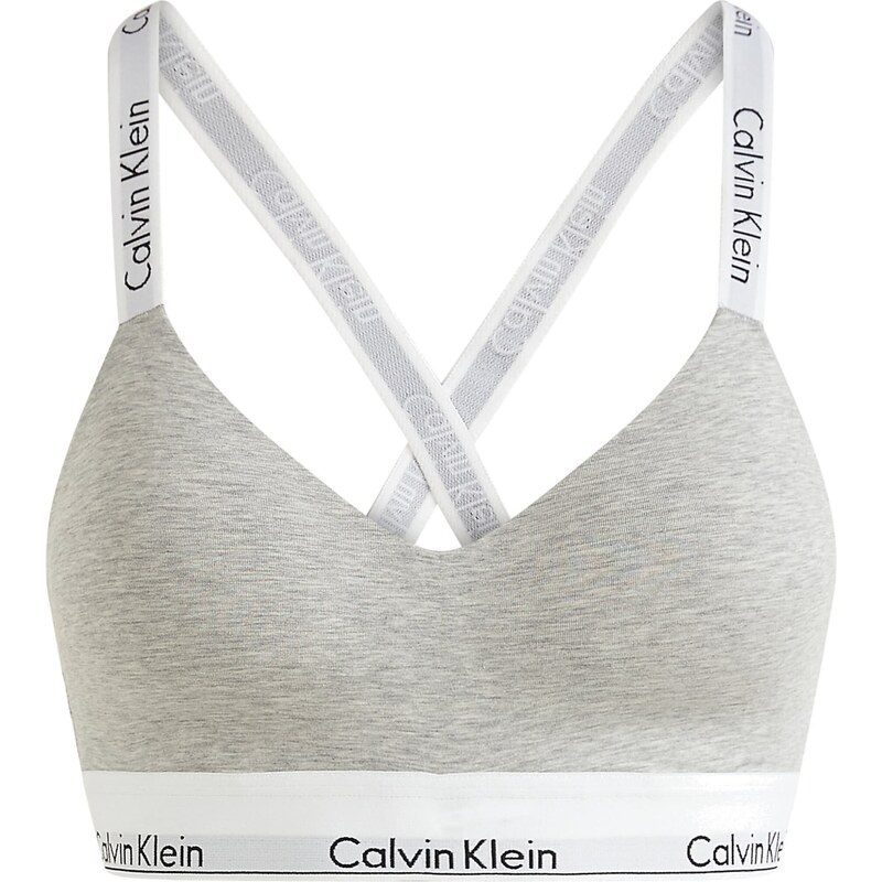 Calvin Klein Underwear Liemenėlė margai pilka / juoda / balta