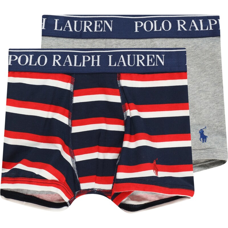 Polo Ralph Lauren Apatinės kelnaitės tamsiai mėlyna / margai pilka / raudona / balta